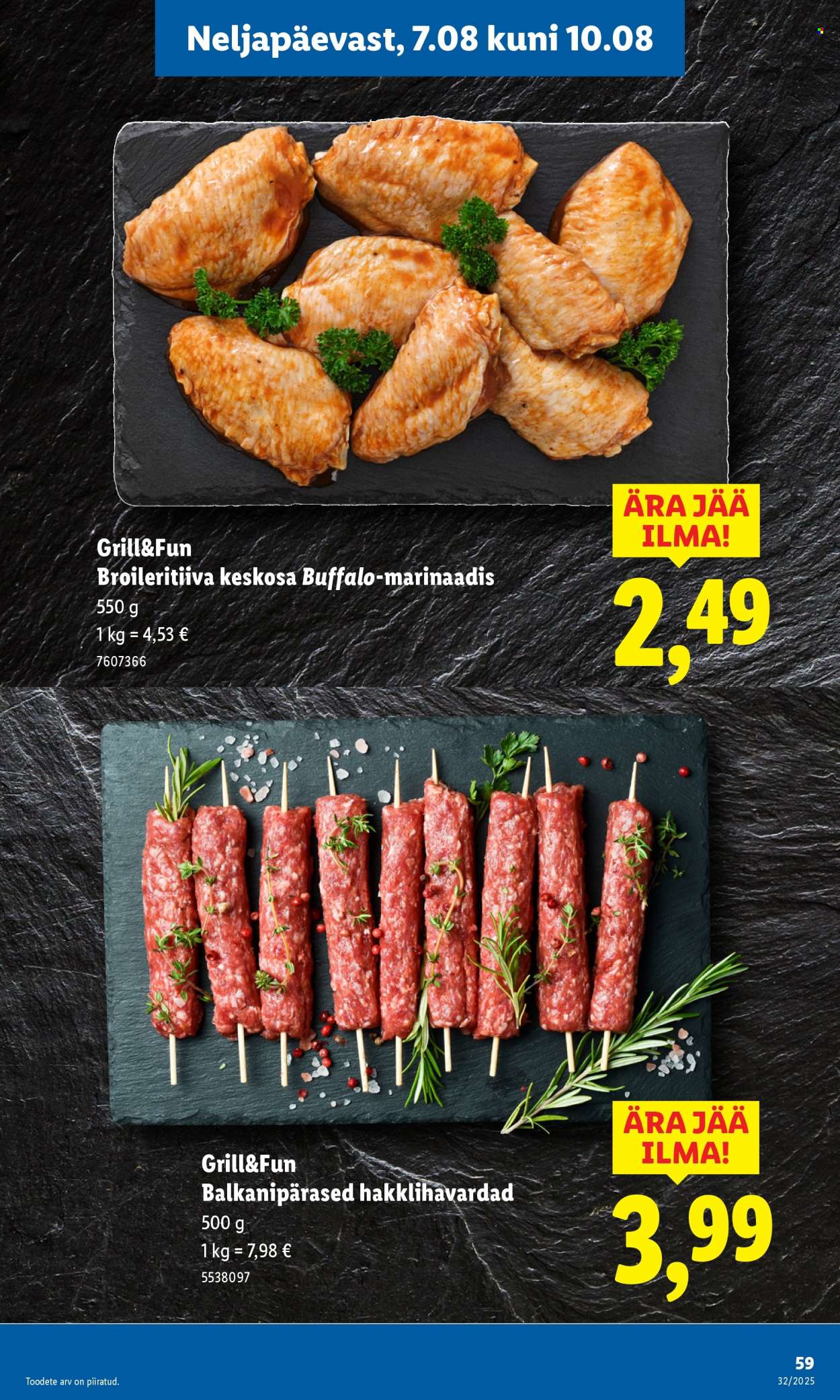 lidl - Lidl kliendileht - Kliendileht (4.08 - 10.08.2025) - page: 59