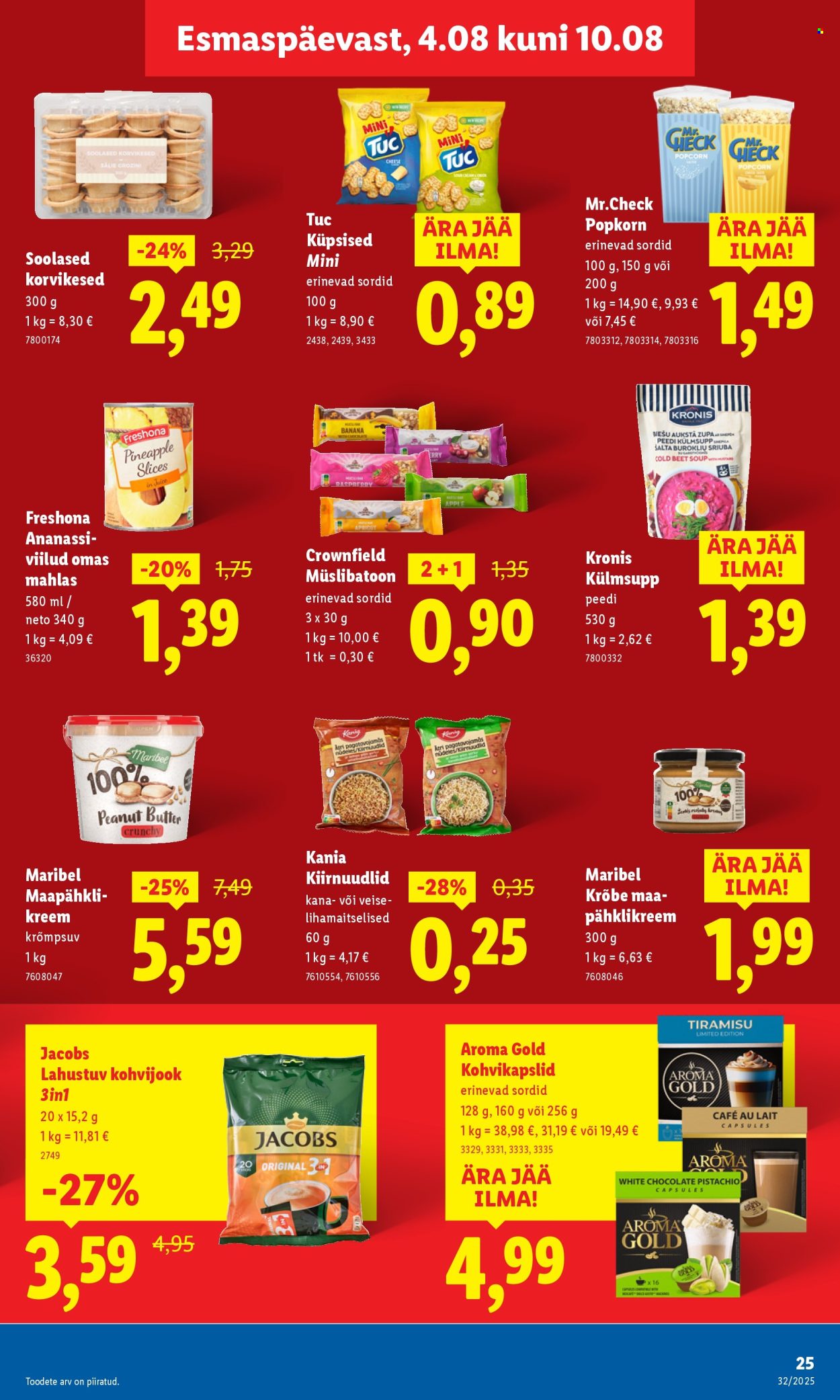lidl - Lidl kliendileht - Kliendileht (4.08 - 10.08.2025) - page: 25