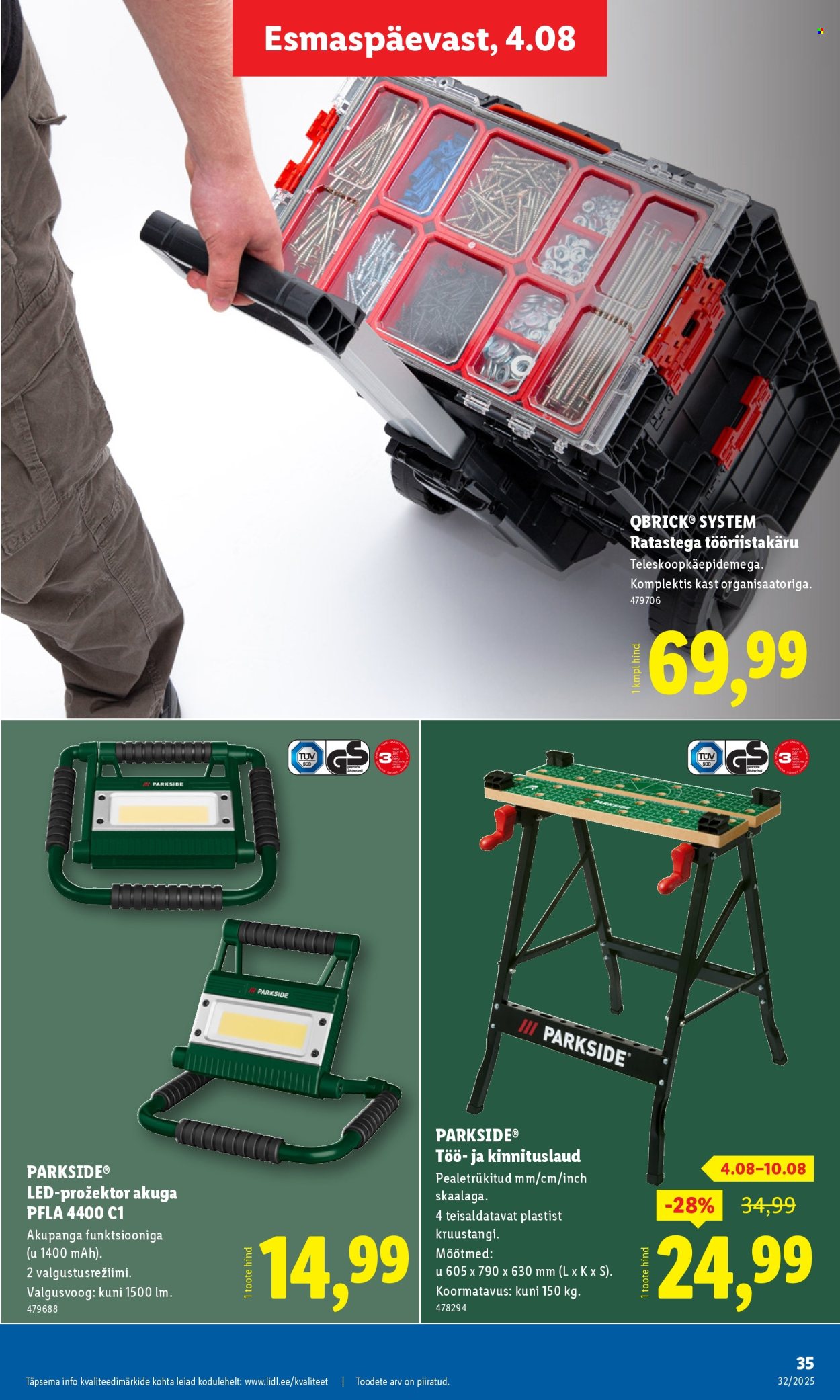 lidl - Lidl kliendileht - Kliendileht (4.08 - 10.08.2025) - page: 35
