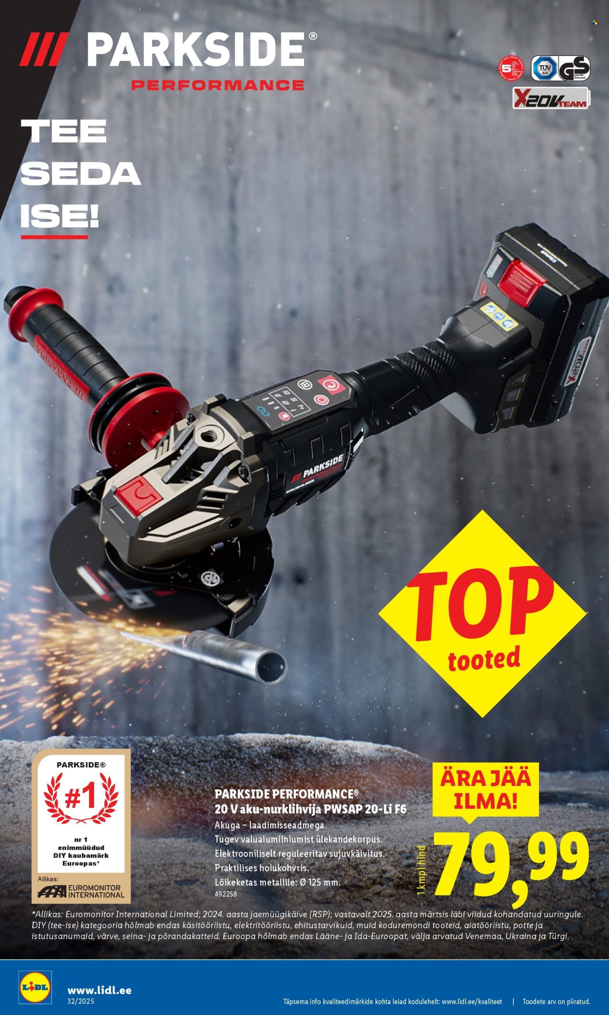 lidl - Lidl kliendileht - Kliendileht (4.08 - 10.08.2025) - page: 32