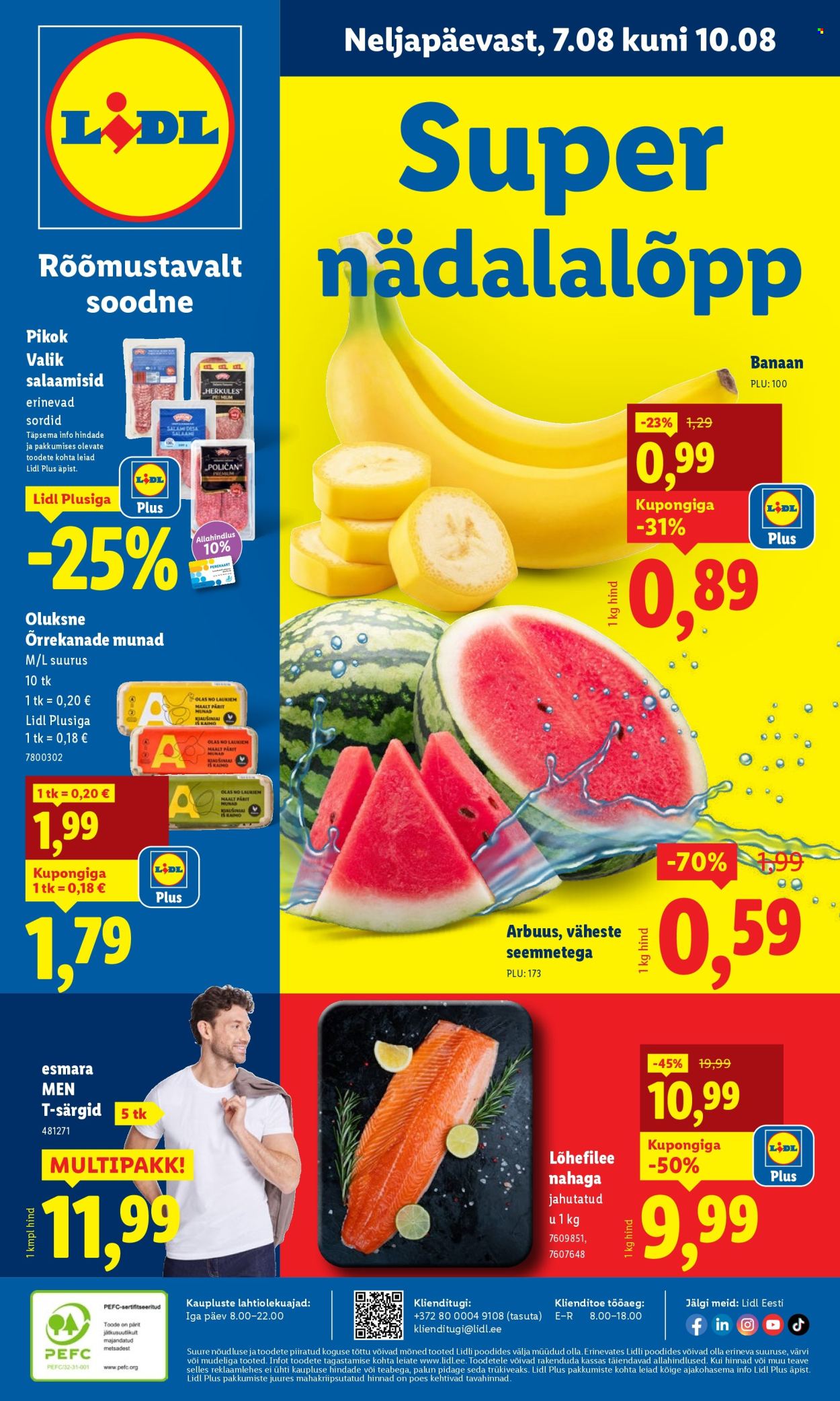 lidl - Lidl kliendileht - Kliendileht (4.08 - 10.08.2025) - page: 62