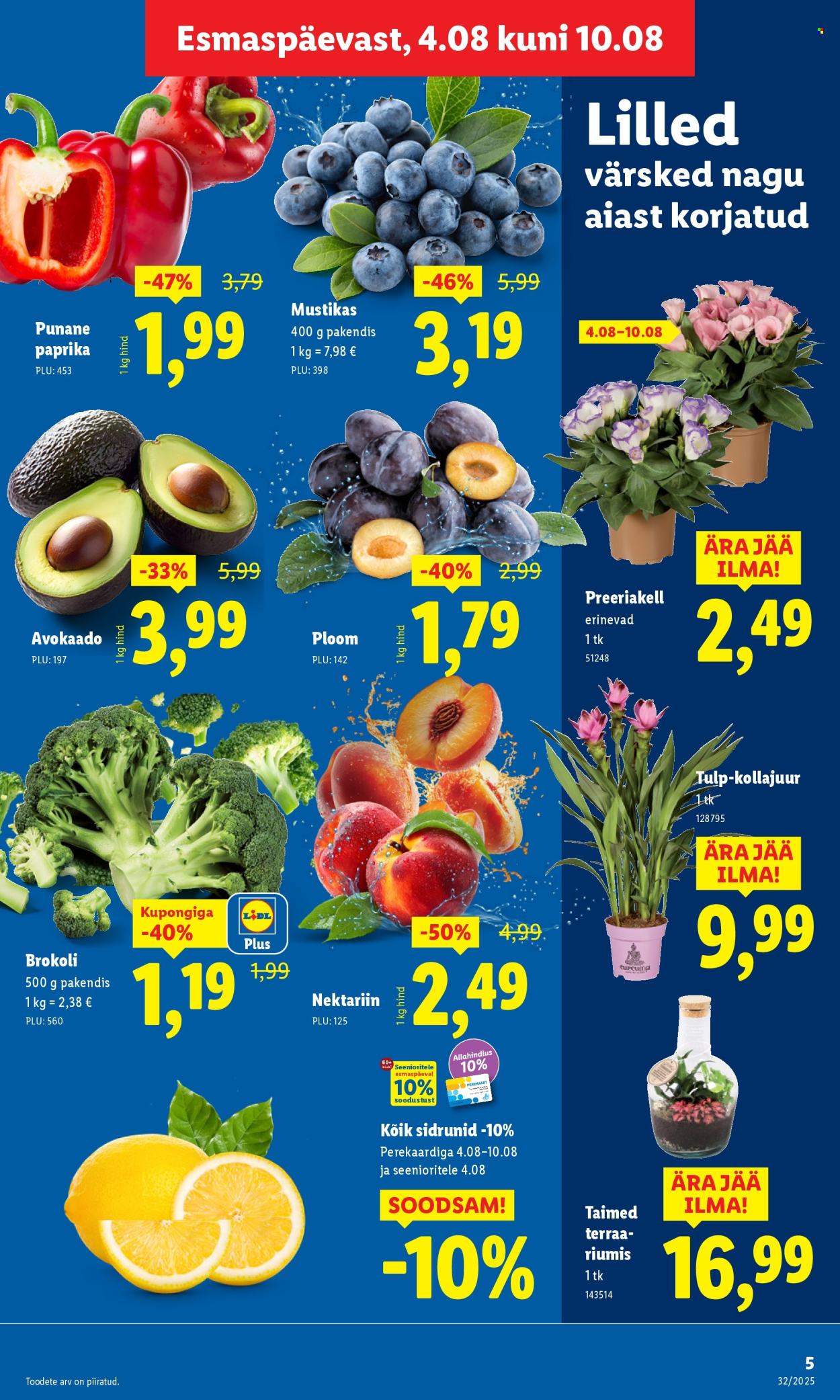 lidl - Lidl kliendileht - Kliendileht (4.08 - 10.08.2025) - page: 5
