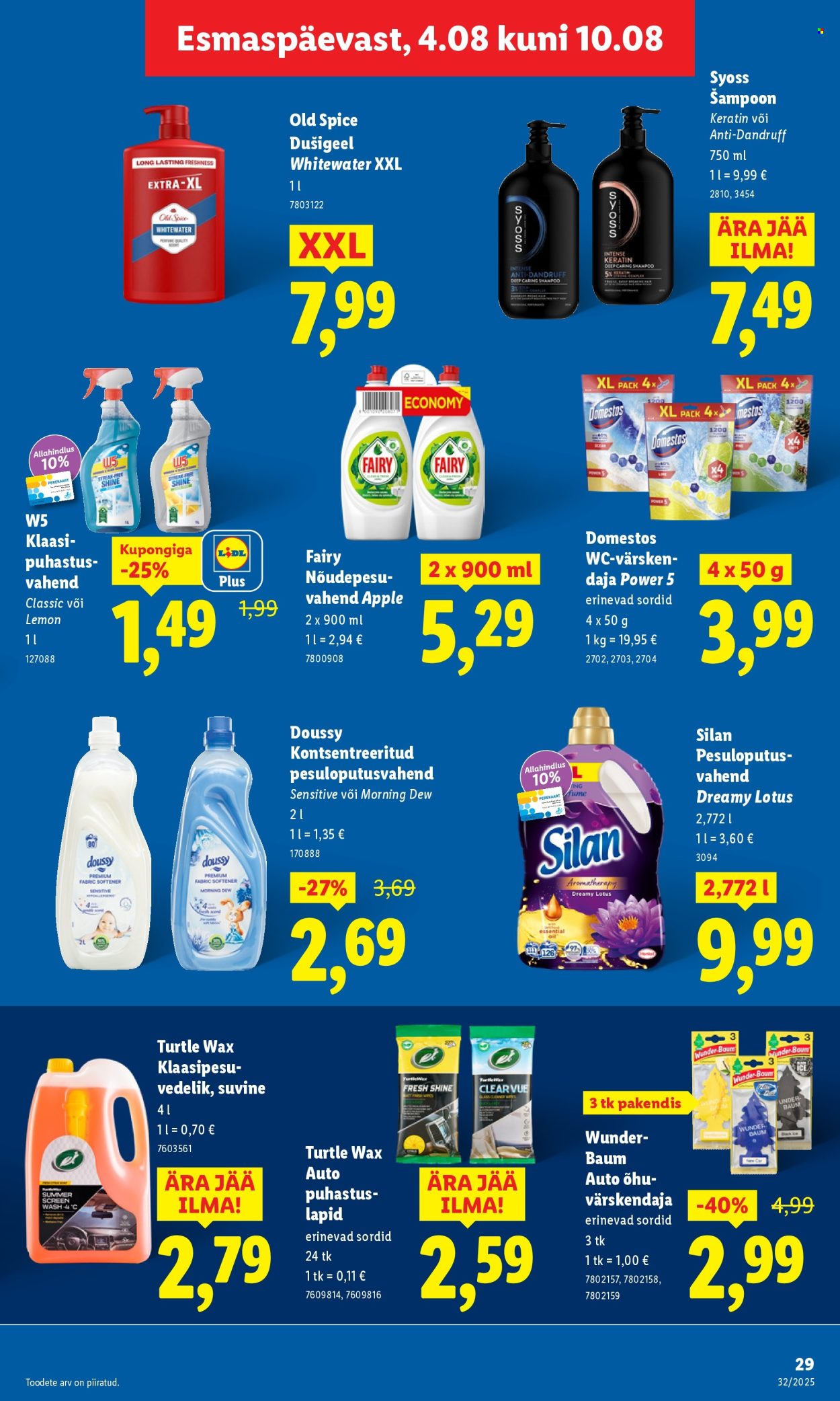 lidl - Lidl kliendileht - Kliendileht (4.08 - 10.08.2025) - page: 29
