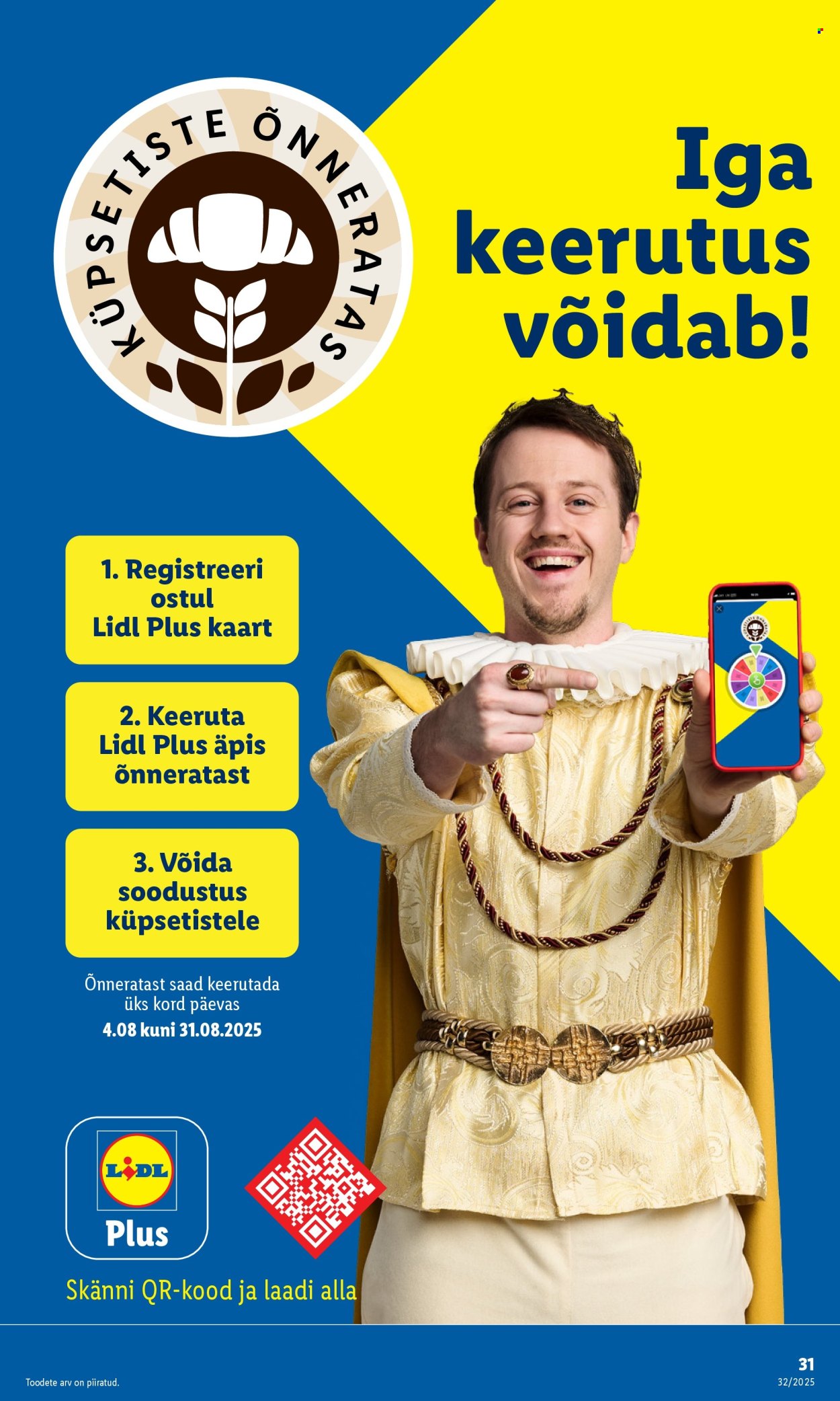 lidl - Lidl kliendileht - Kliendileht (4.08 - 10.08.2025) - page: 31