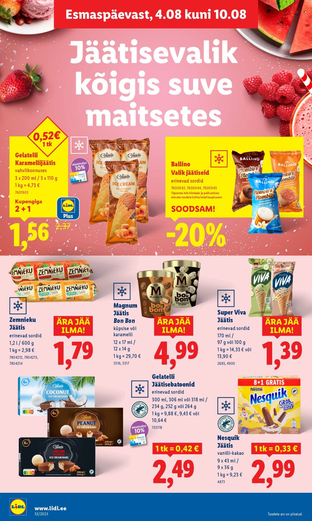 lidl - Lidl kliendileht - Kliendileht (4.08 - 10.08.2025) - page: 20