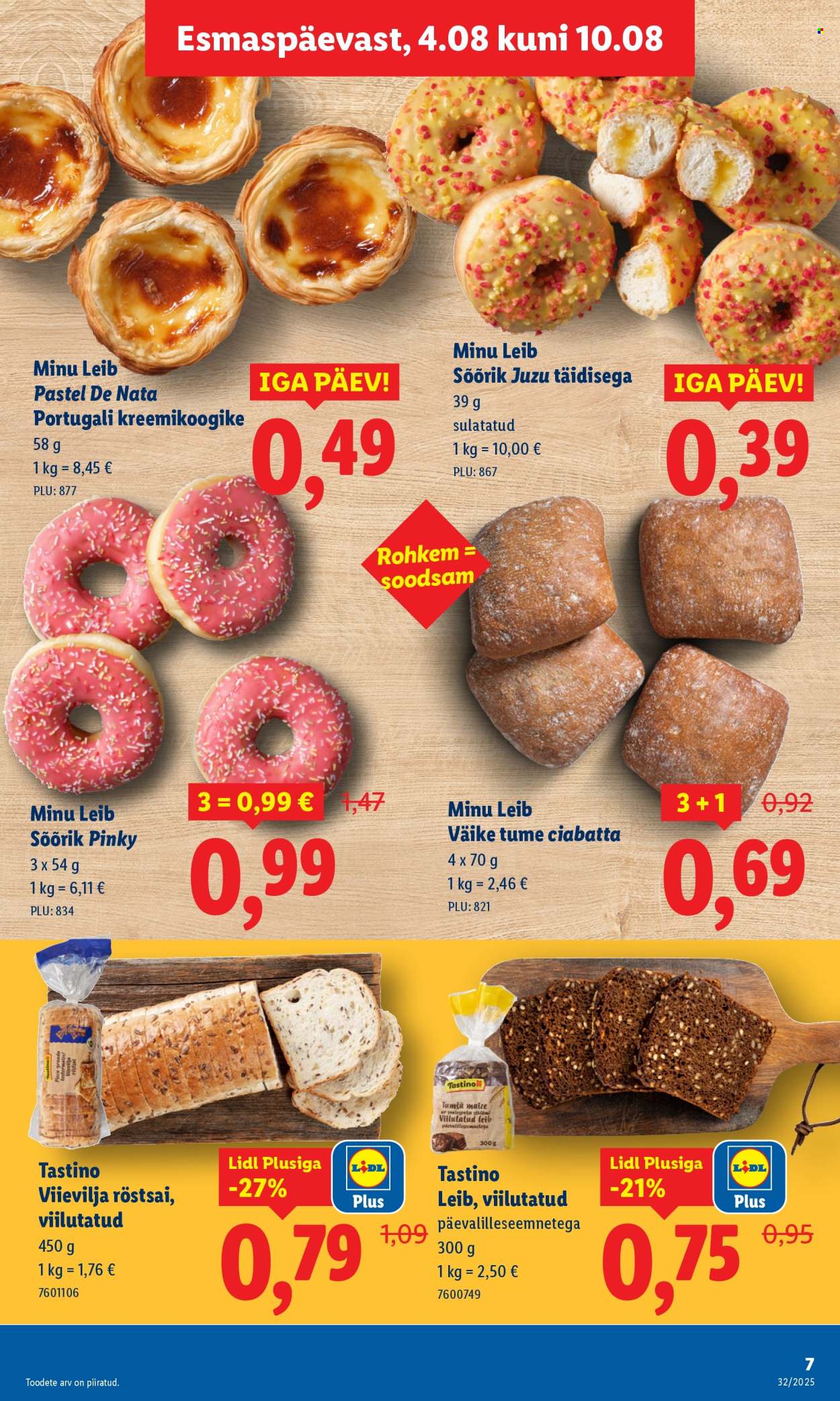 lidl - Lidl kliendileht - Kliendileht (4.08 - 10.08.2025) - page: 7