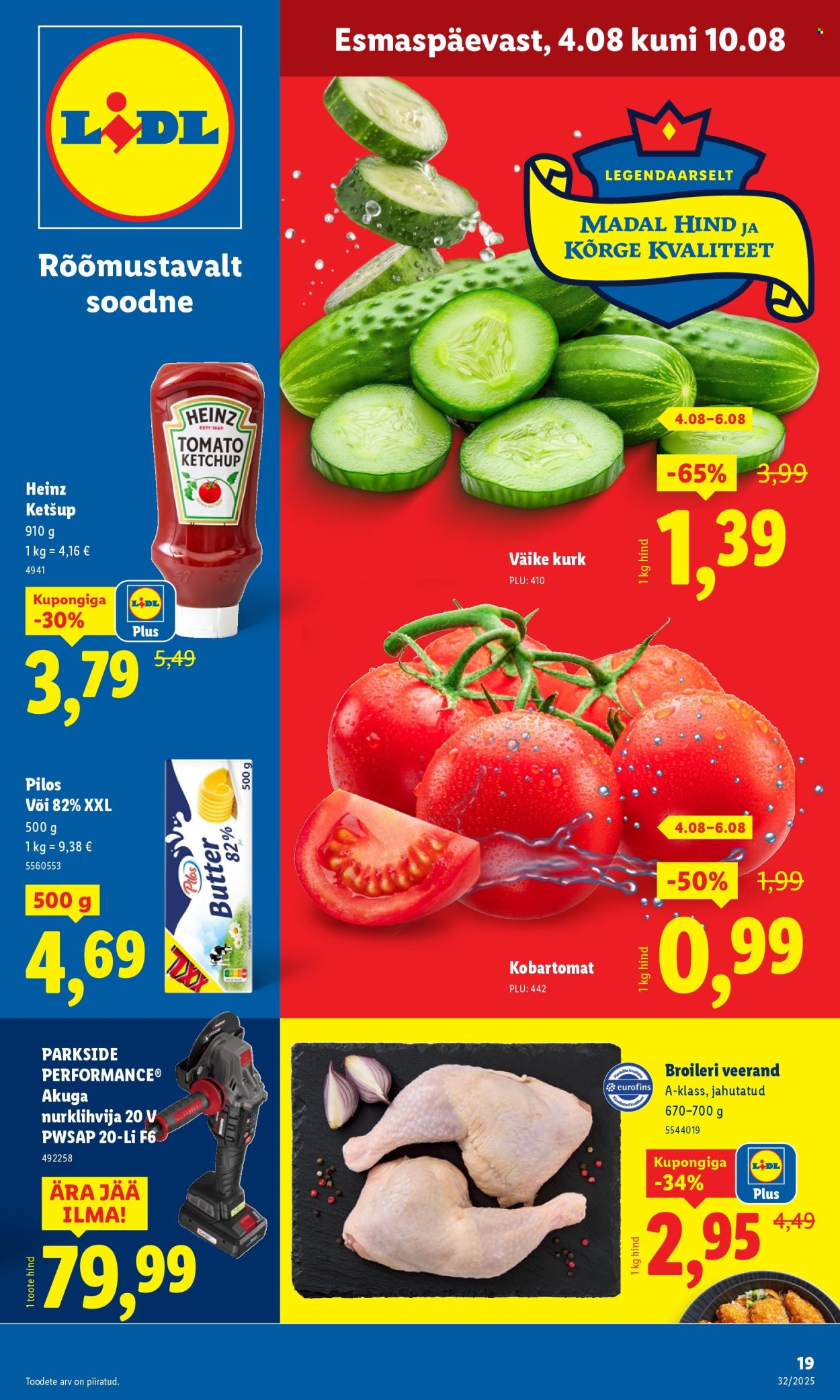 lidl - Lidl kliendileht - Nädalalõpu pakkumised (7.08 - 10.08.2025) - page: 19 lidl - Lidl kliendileht - Nädalalõpu pakkumised (7.08 - 10.08.2025) - page: 19