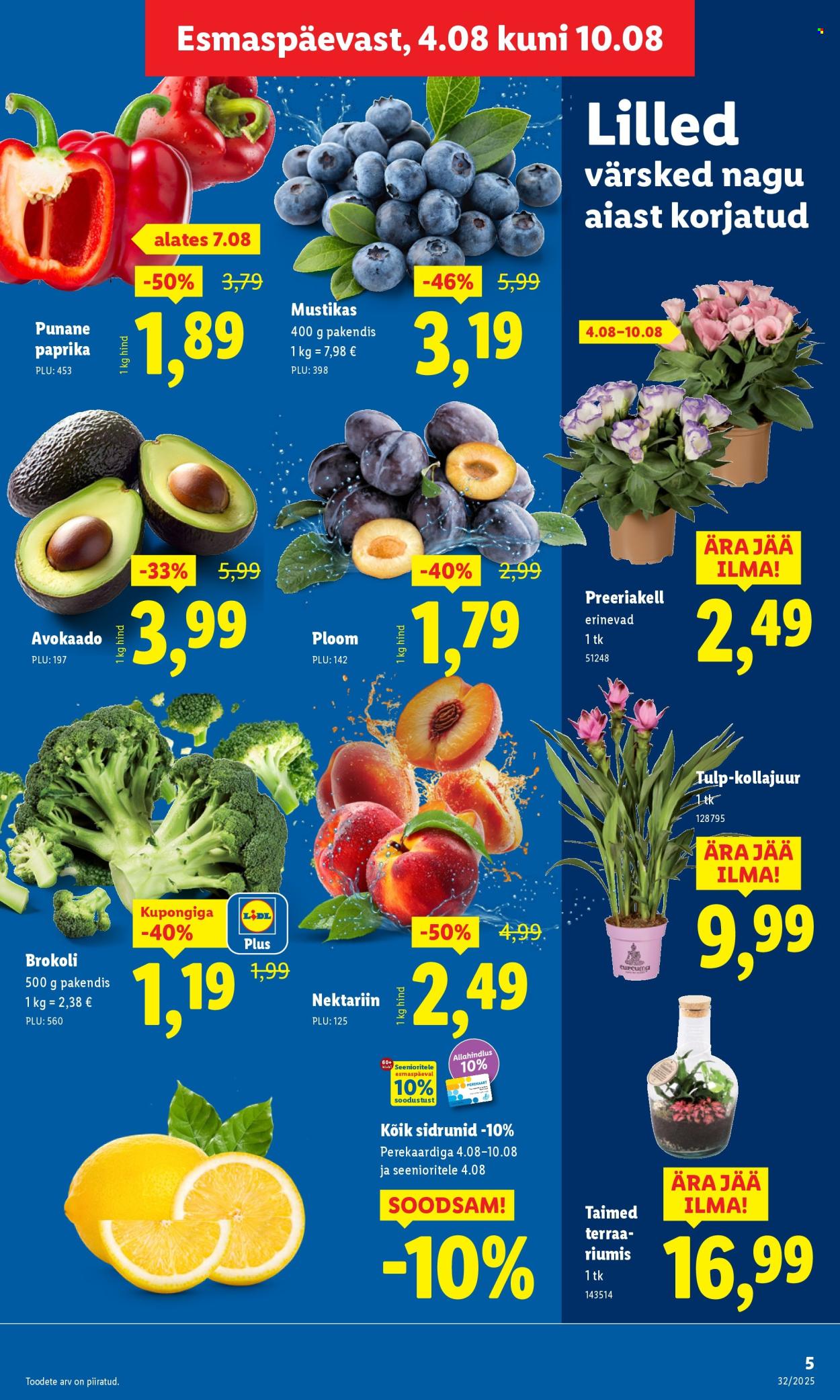 lidl - Lidl kliendileht - Nädalalõpu pakkumised (7.08 - 10.08.2025) - page: 5 lidl - Lidl kliendileht - Nädalalõpu pakkumised (7.08 - 10.08.2025) - page: 5