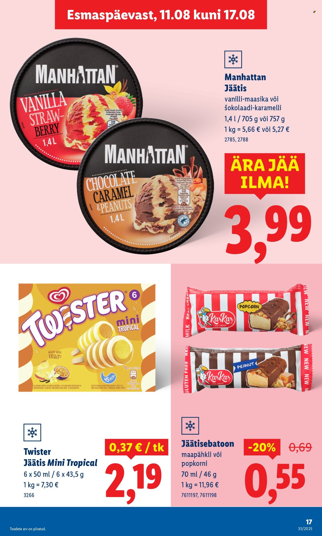 lidl - Lidl kliendileht - Kliendileht (11.08 - 17.08.2025) - page: 17 lidl - Lidl kliendileht - Kliendileht (11.08 - 17.08.2025) - page: 17