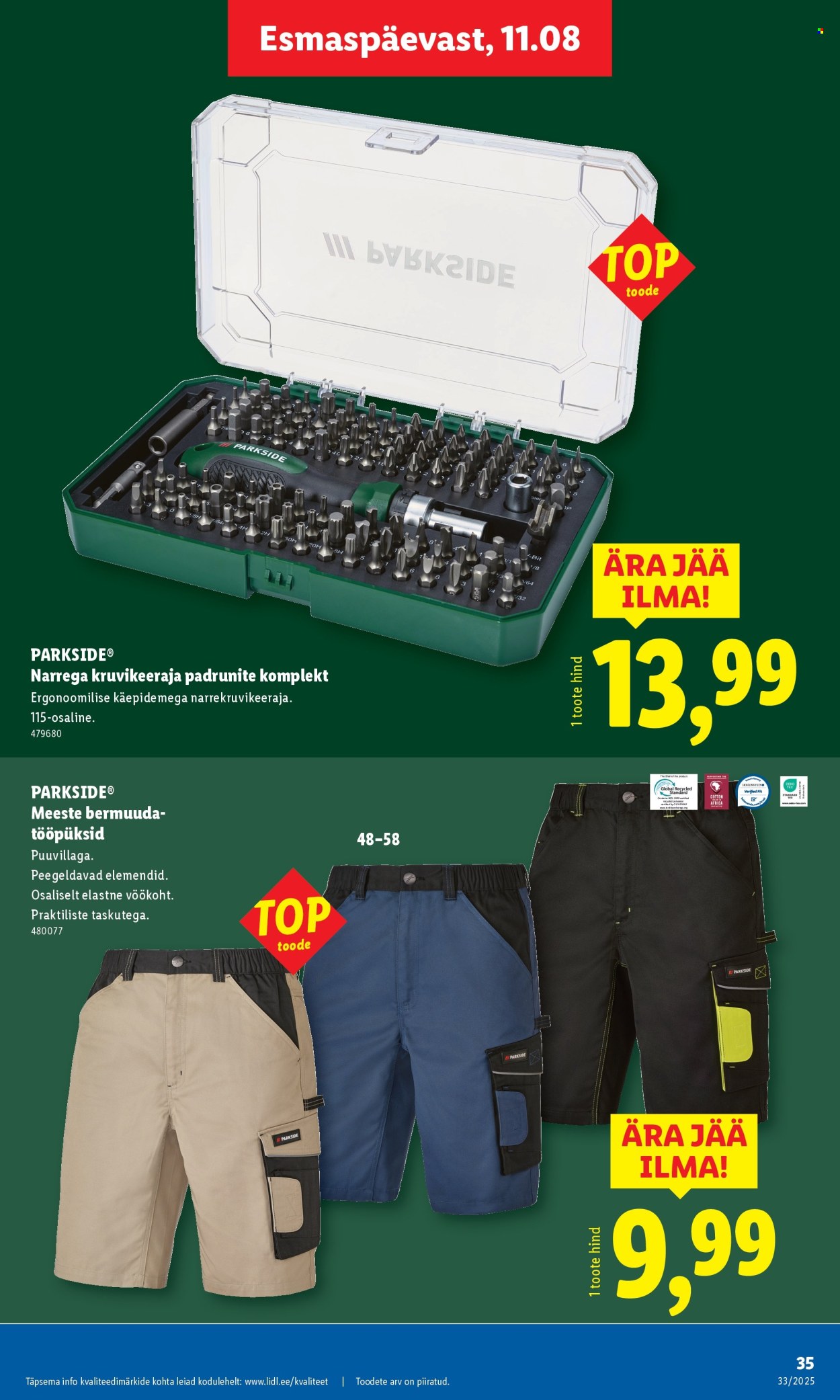 lidl - Lidl kliendileht - Kliendileht (11.08 - 17.08.2025) - page: 35 lidl - Lidl kliendileht - Kliendileht (11.08 - 17.08.2025) - page: 35