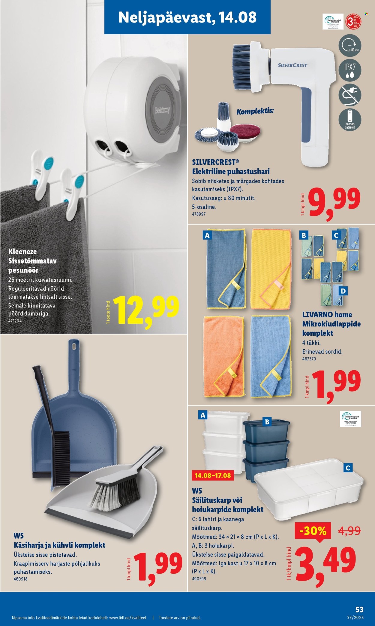 lidl - Lidl kliendileht - Kliendileht (11.08 - 17.08.2025) - page: 53 lidl - Lidl kliendileht - Kliendileht (11.08 - 17.08.2025) - page: 53