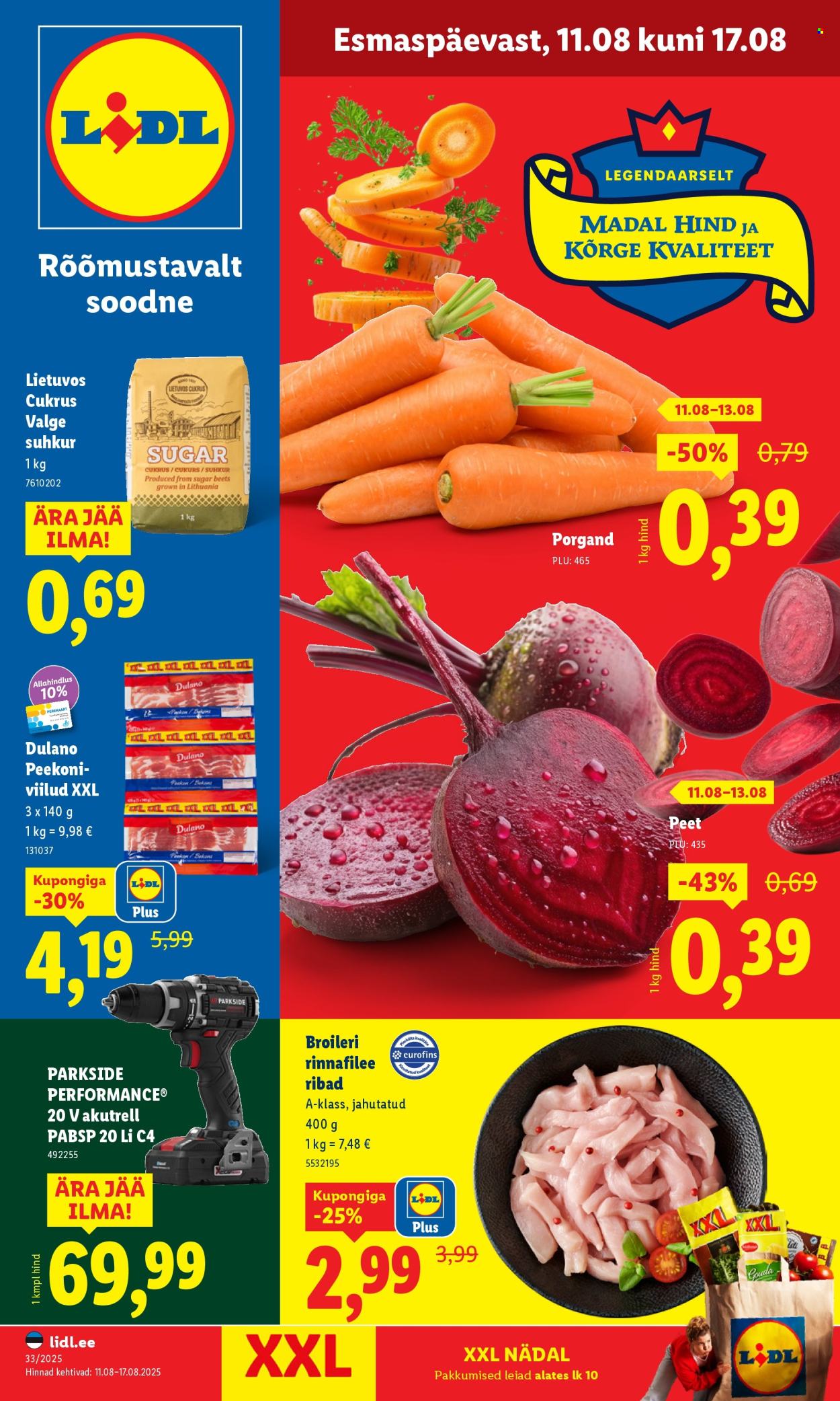 lidl - Lidl kliendileht - Kliendileht (11.08 - 17.08.2025)
