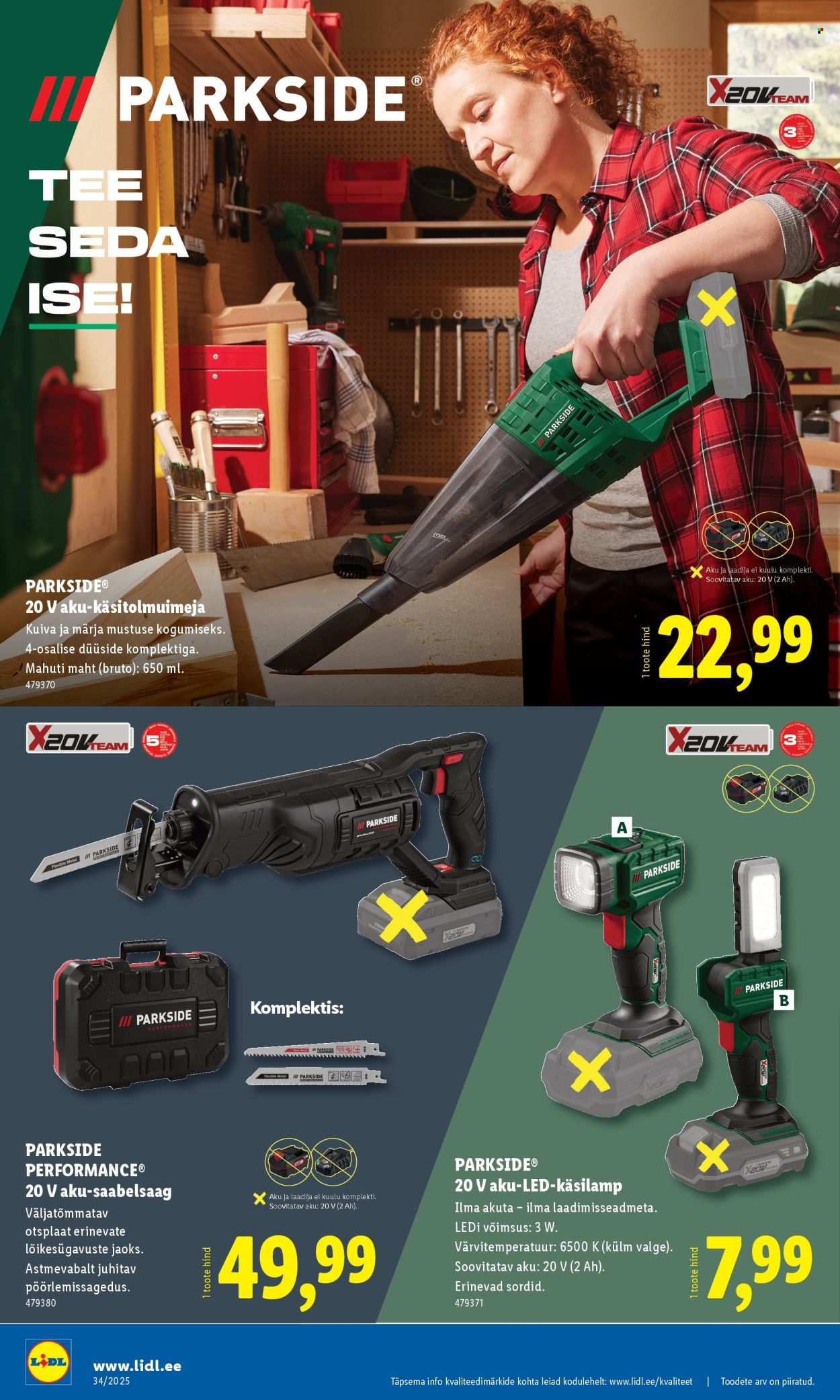 lidl - Lidl kliendileht - Tööstuskaupade pakkumised (18.08 - 24.08.2025) - page: 6