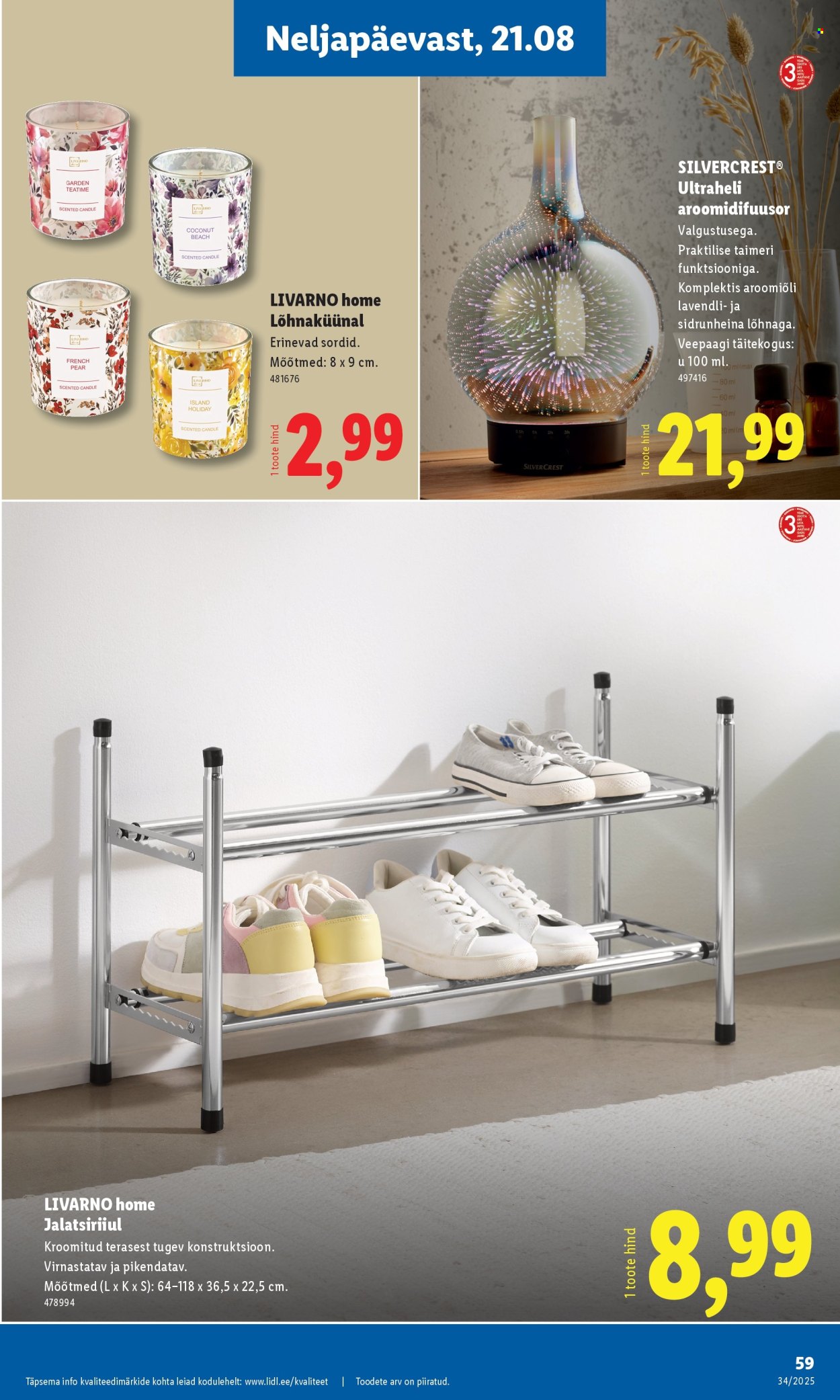lidl - Lidl kliendileht - Kliendileht (18.08 - 24.08.2025) - page: 59 lidl - Lidl kliendileht - Kliendileht (18.08 - 24.08.2025) - page: 59