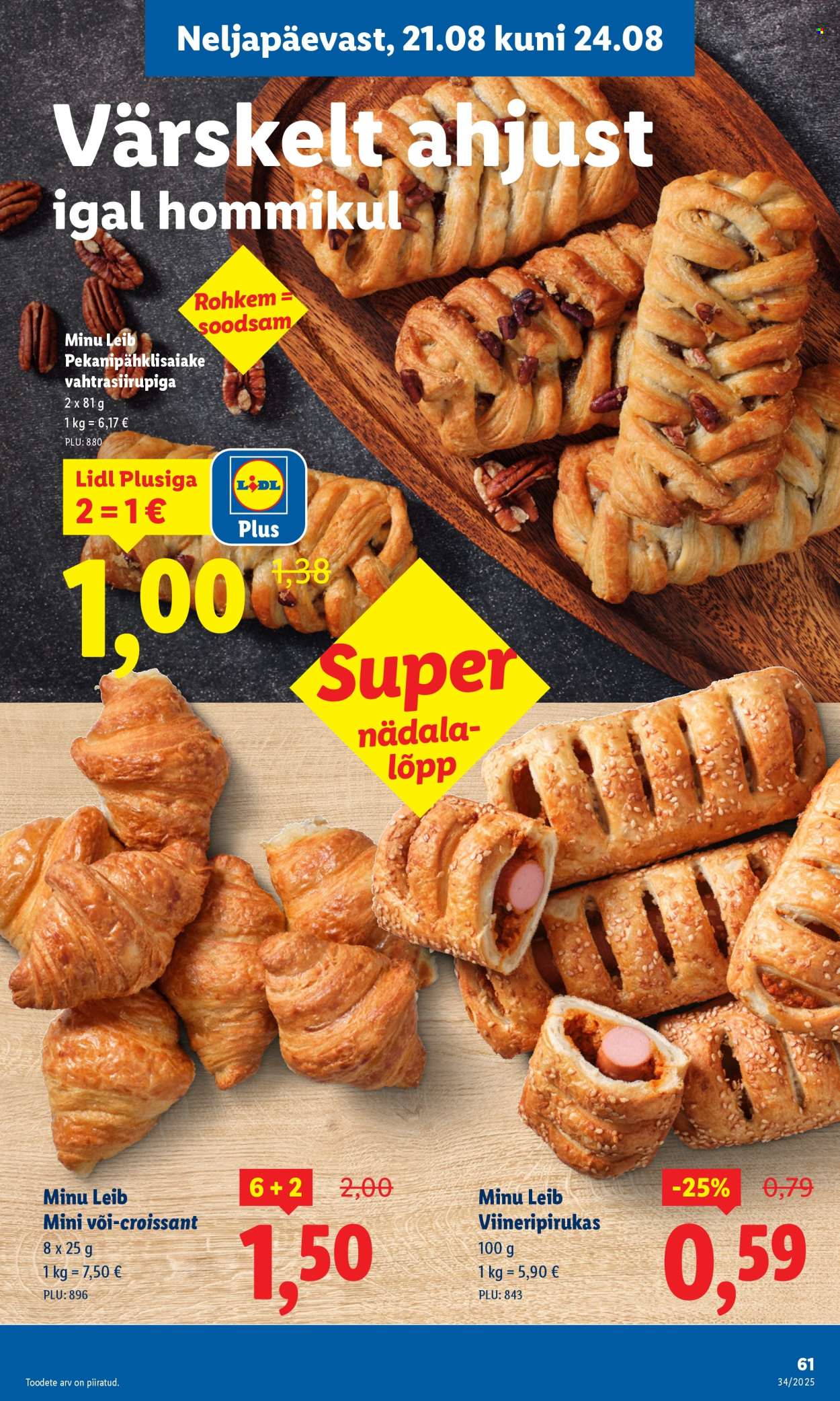 lidl - Lidl kliendileht - Kliendileht (18.08 - 24.08.2025) - page: 61 lidl - Lidl kliendileht - Kliendileht (18.08 - 24.08.2025) - page: 61
