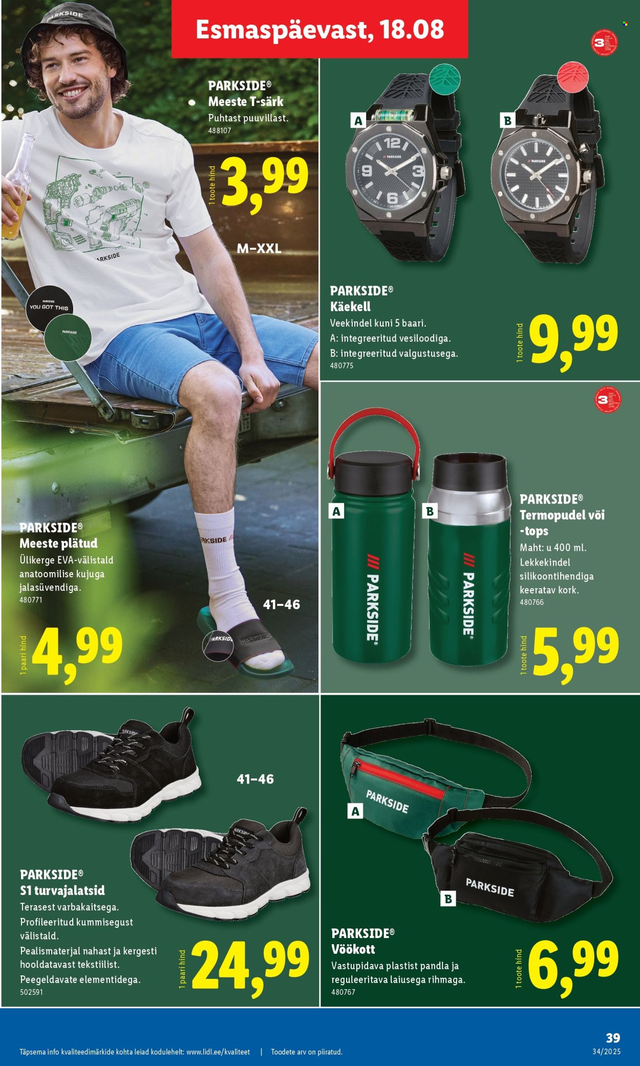 lidl - Lidl kliendileht - Kliendileht (18.08 - 24.08.2025) - page: 39 lidl - Lidl kliendileht - Kliendileht (18.08 - 24.08.2025) - page: 39