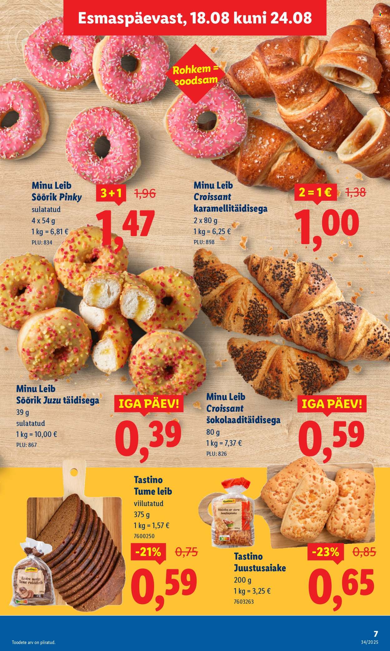 lidl - Lidl kliendileht - Kliendileht (18.08 - 24.08.2025) - page: 7 lidl - Lidl kliendileht - Kliendileht (18.08 - 24.08.2025) - page: 7
