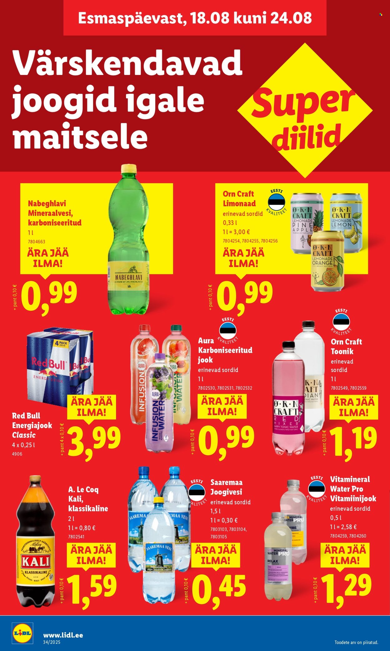 lidl - Lidl kliendileht - Kliendileht (18.08 - 24.08.2025) - page: 28 lidl - Lidl kliendileht - Kliendileht (18.08 - 24.08.2025) - page: 28
