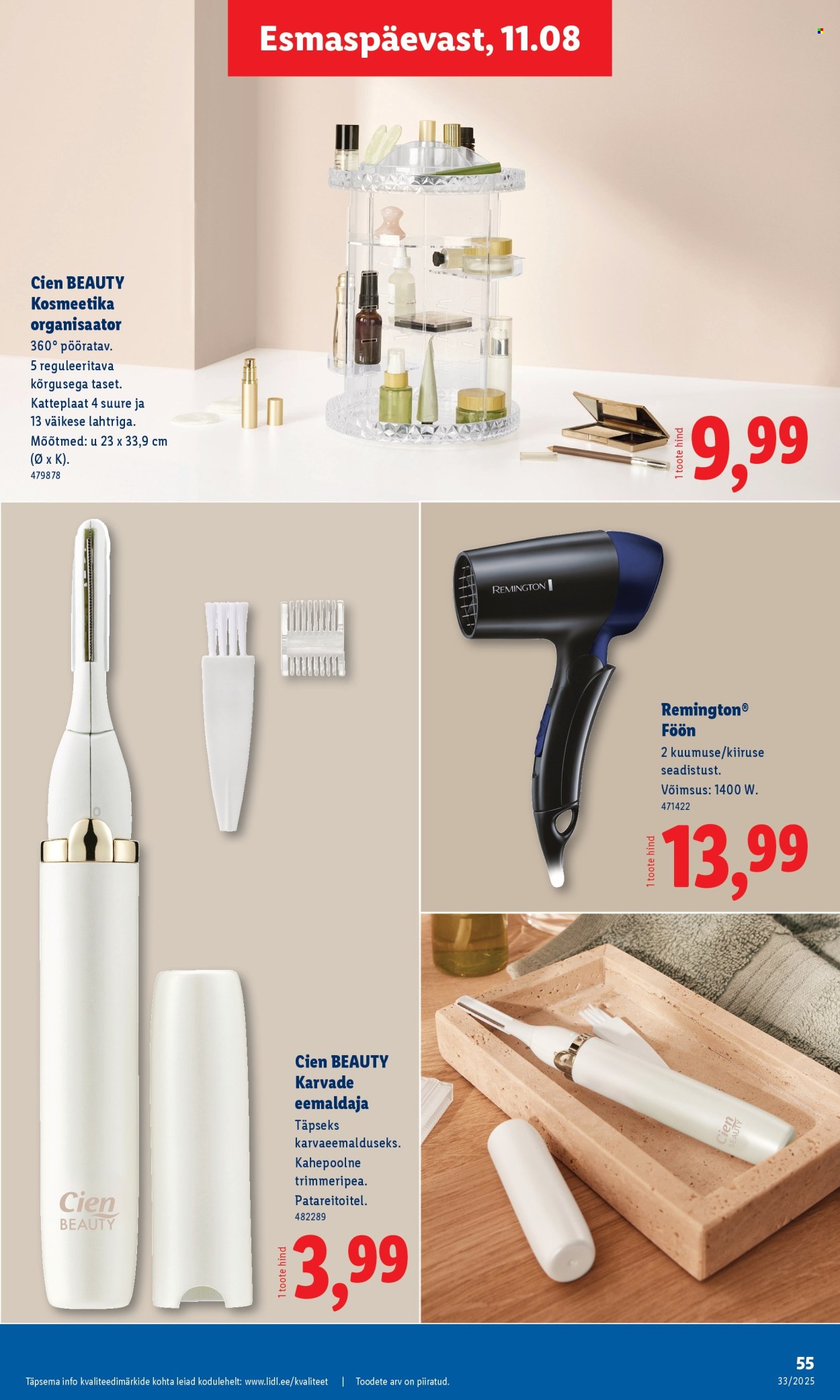 lidl - Lidl kliendileht - Kliendileht (14.08 - 17.08.2025) - page: 55 lidl - Lidl kliendileht - Kliendileht (14.08 - 17.08.2025) - page: 55