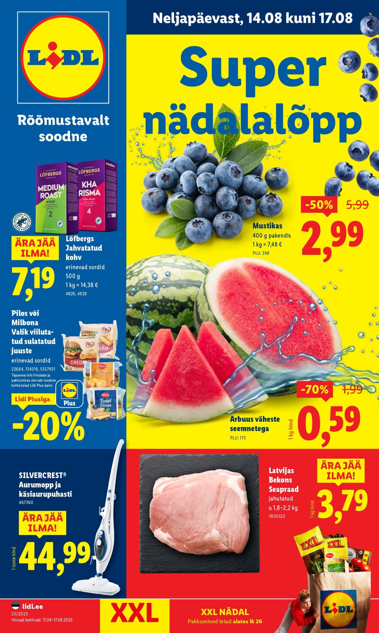 lidl - Lidl kliendileht - Kliendileht (14.08 - 17.08.2025)