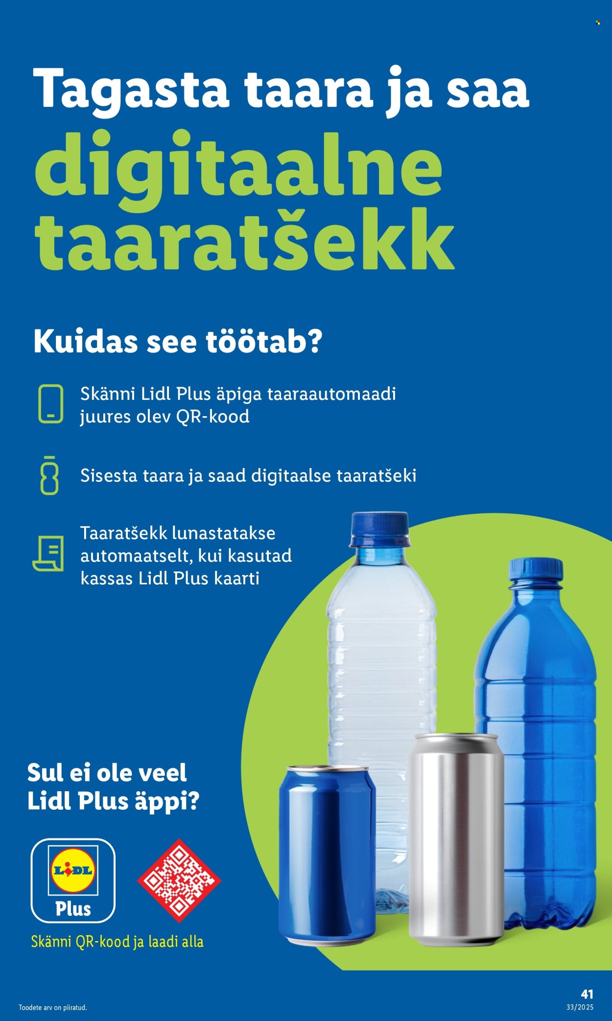 lidl - Lidl kliendileht - Kliendileht (14.08 - 17.08.2025) - page: 41 lidl - Lidl kliendileht - Kliendileht (14.08 - 17.08.2025) - page: 41