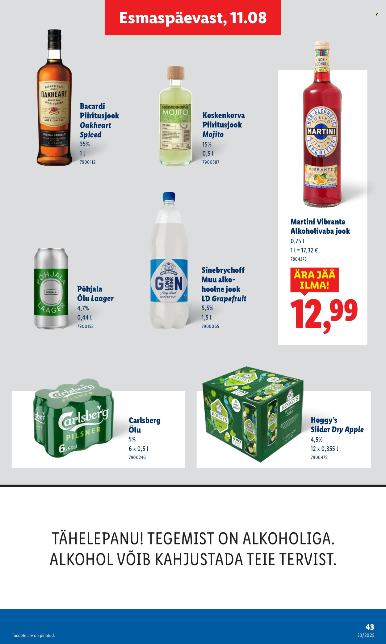 lidl - Lidl kliendileht - Kliendileht (14.08 - 17.08.2025) - page: 43 lidl - Lidl kliendileht - Kliendileht (14.08 - 17.08.2025) - page: 43