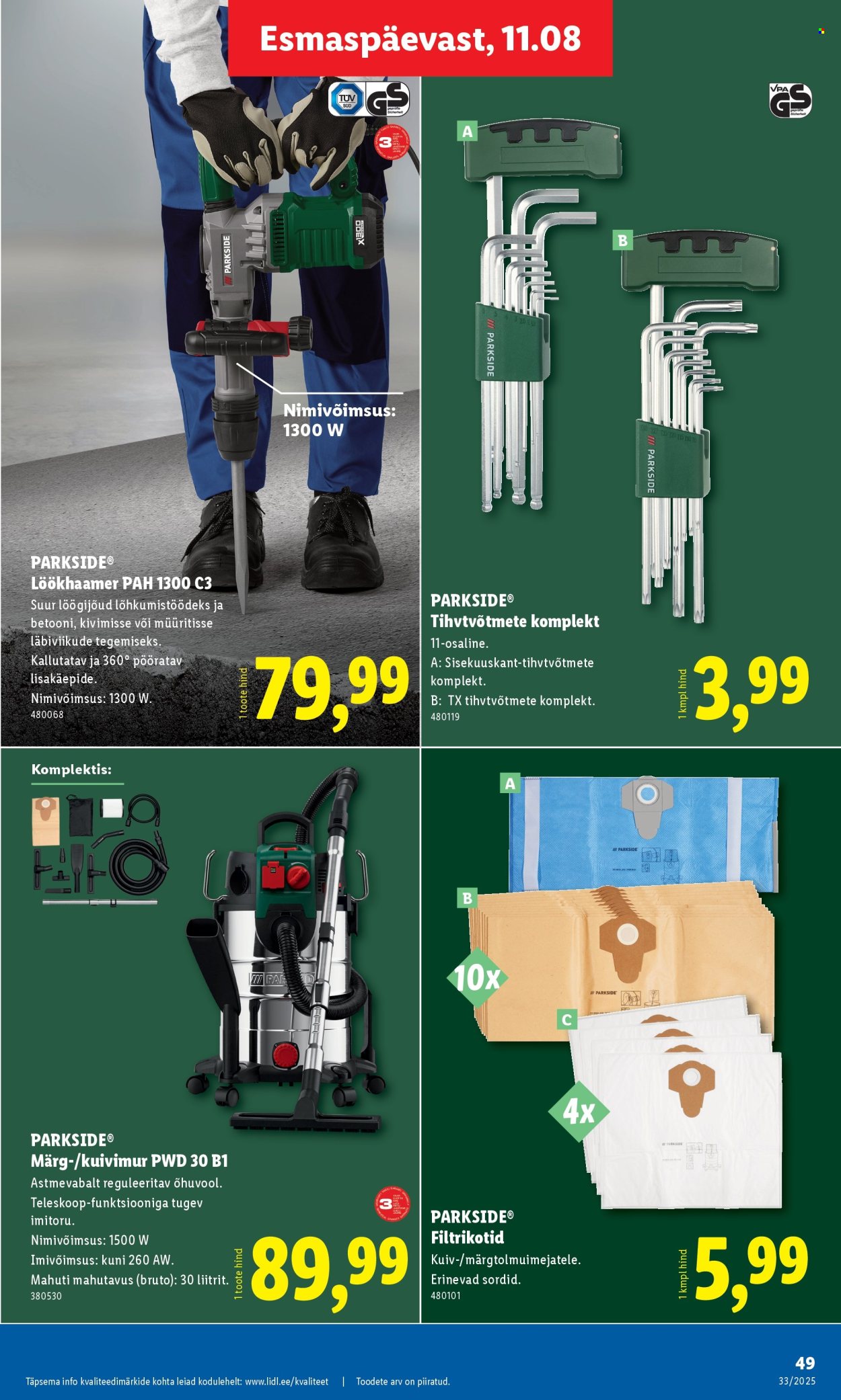 lidl - Lidl kliendileht - Kliendileht (14.08 - 17.08.2025) - page: 49 lidl - Lidl kliendileht - Kliendileht (14.08 - 17.08.2025) - page: 49