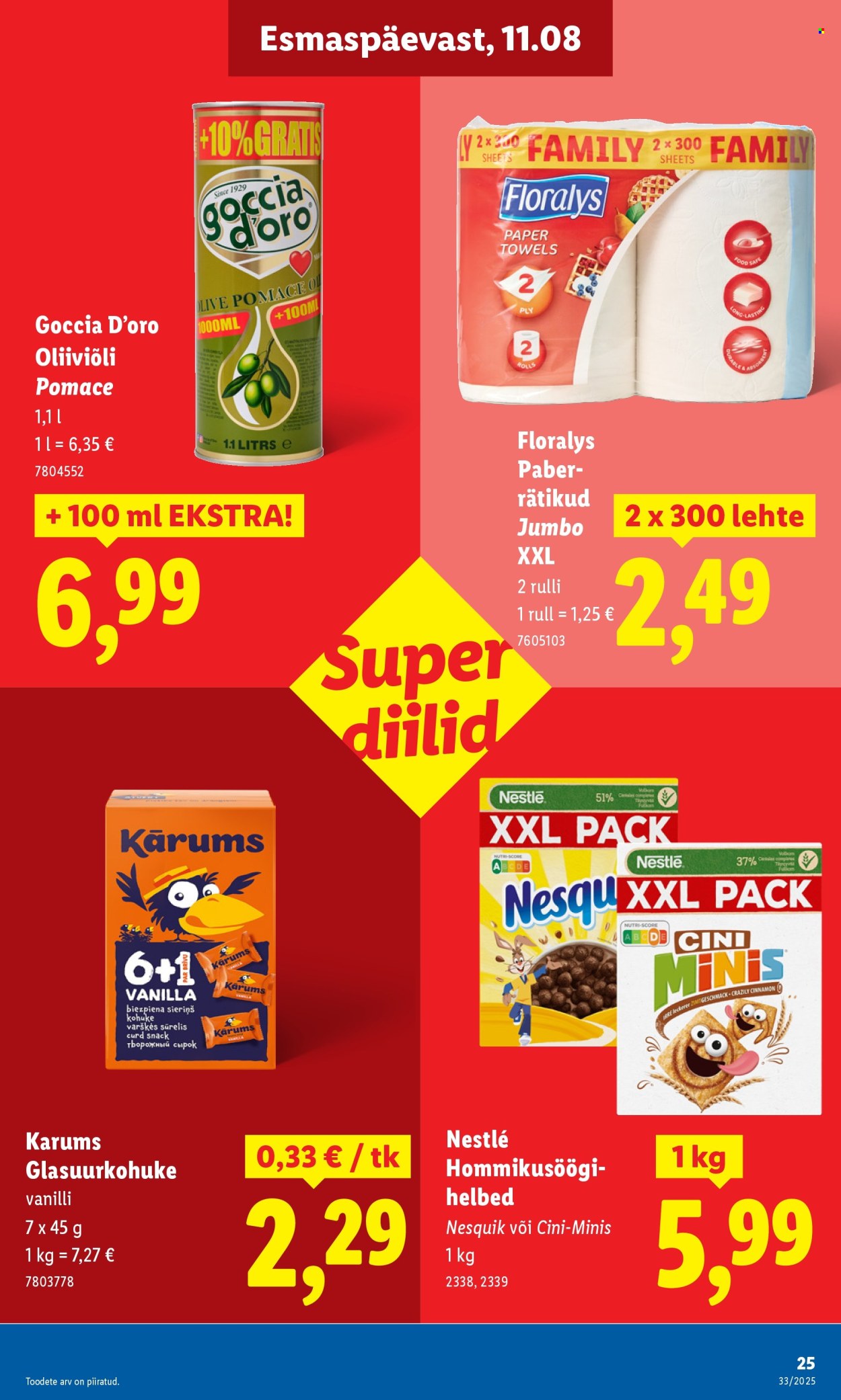 lidl - Lidl kliendileht - Kliendileht (14.08 - 17.08.2025) - page: 25 lidl - Lidl kliendileht - Kliendileht (14.08 - 17.08.2025) - page: 25