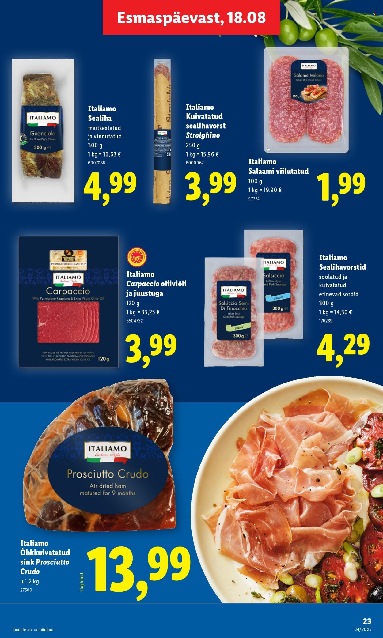 lidl - Lidl kliendileht - Nädalalõpu pakkumised (21.08 - 24.08.2025) - page: 23 lidl - Lidl kliendileht - Nädalalõpu pakkumised (21.08 - 24.08.2025) - page: 23