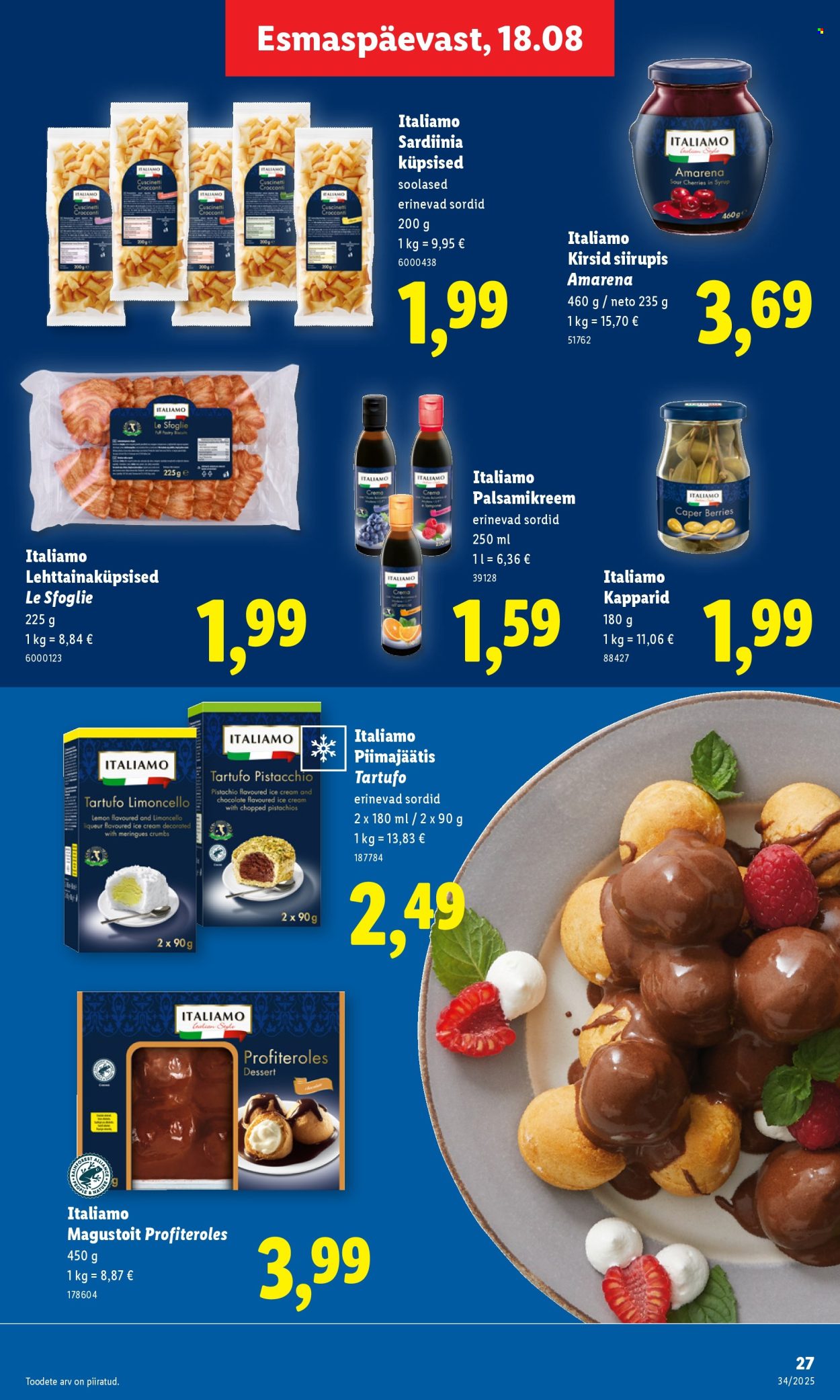 lidl - Lidl kliendileht - Nädalalõpu pakkumised (21.08 - 24.08.2025) - page: 27 lidl - Lidl kliendileht - Nädalalõpu pakkumised (21.08 - 24.08.2025) - page: 27