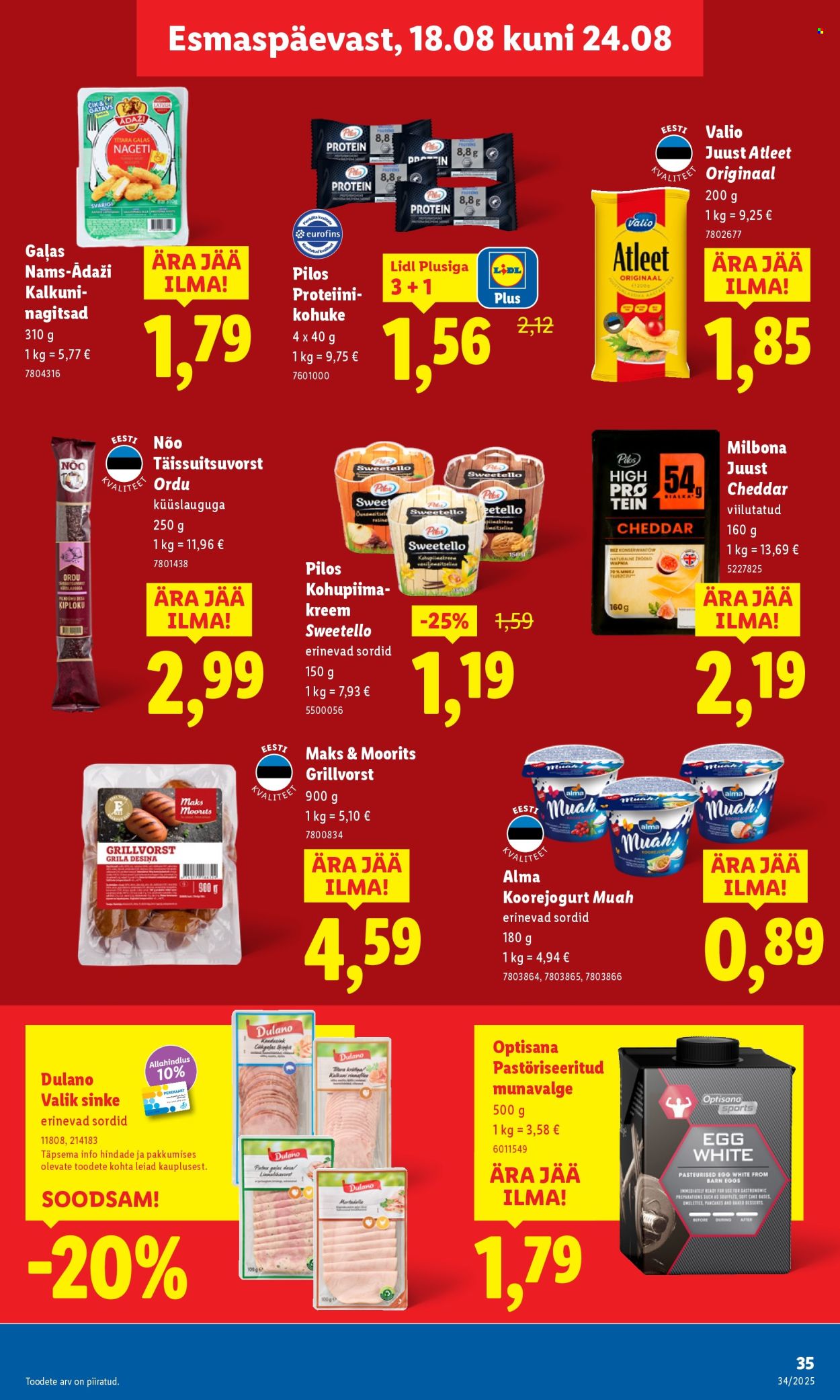 lidl - Lidl kliendileht - Nädalalõpu pakkumised (21.08 - 24.08.2025) - page: 35 lidl - Lidl kliendileht - Nädalalõpu pakkumised (21.08 - 24.08.2025) - page: 35