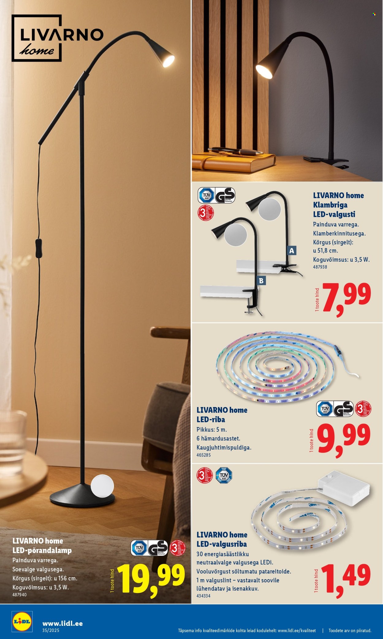 lidl - Lidl kliendileht - Tööstuskaupade pakkumised (25.08 - 31.08.2025) - page: 28