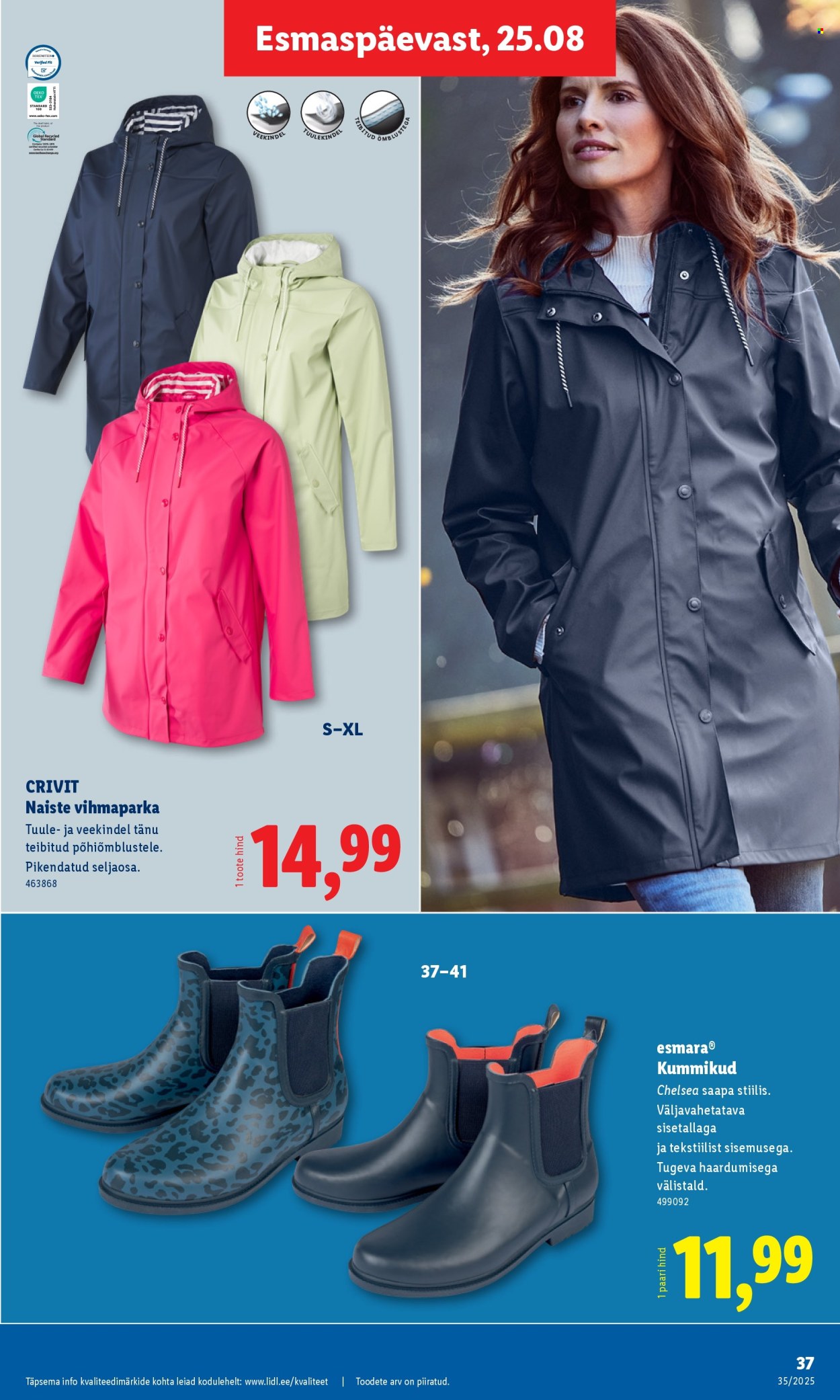 lidl - Lidl kliendileht - Kliendileht (25.08 - 31.08.2025) - page: 37 lidl - Lidl kliendileht - Kliendileht (25.08 - 31.08.2025) - page: 37