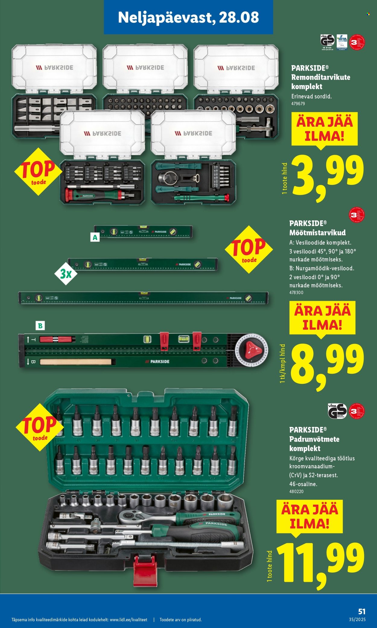 lidl - Lidl kliendileht - Kliendileht (25.08 - 31.08.2025) - page: 51 lidl - Lidl kliendileht - Kliendileht (25.08 - 31.08.2025) - page: 51