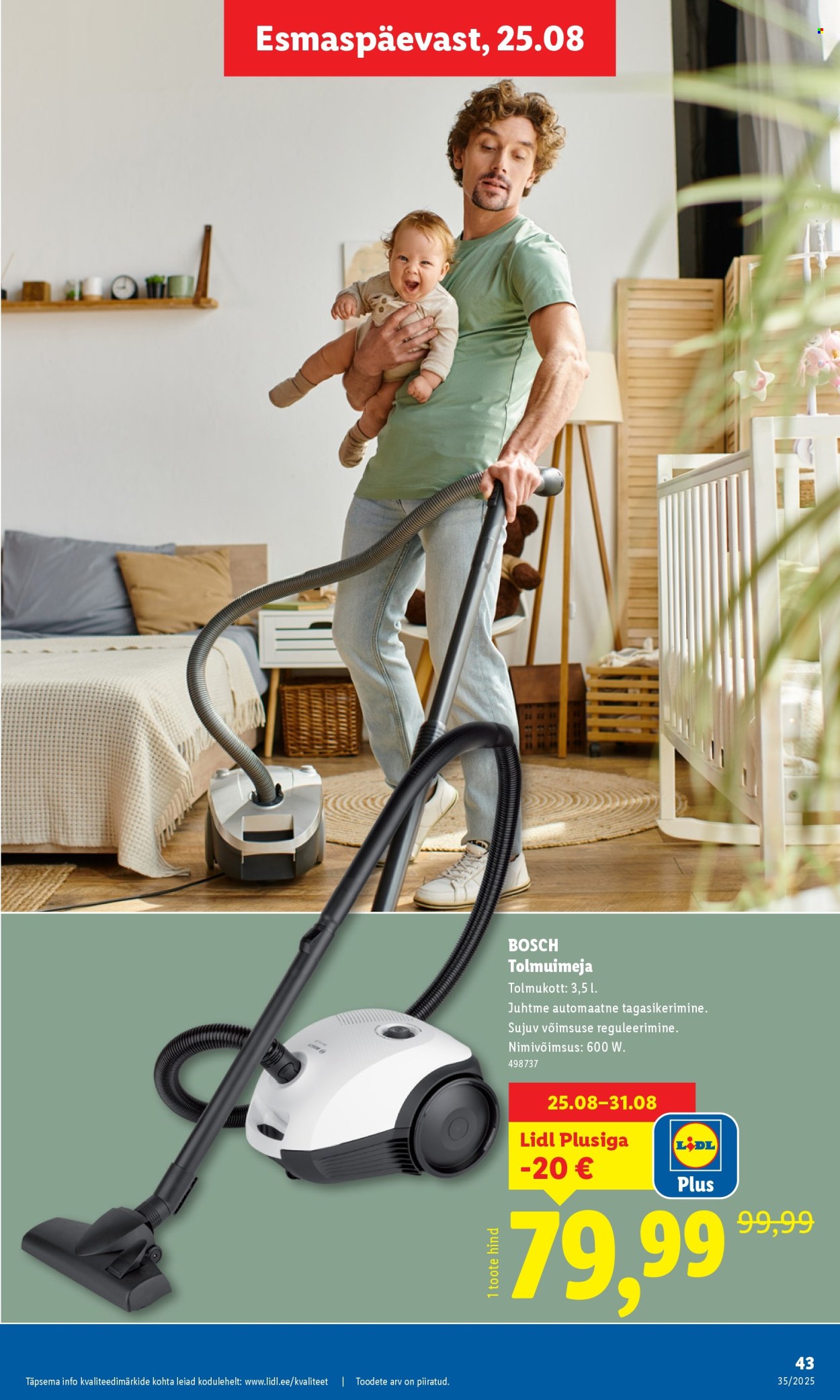 lidl - Lidl kliendileht - Kliendileht (25.08 - 31.08.2025) - page: 43 lidl - Lidl kliendileht - Kliendileht (25.08 - 31.08.2025) - page: 43
