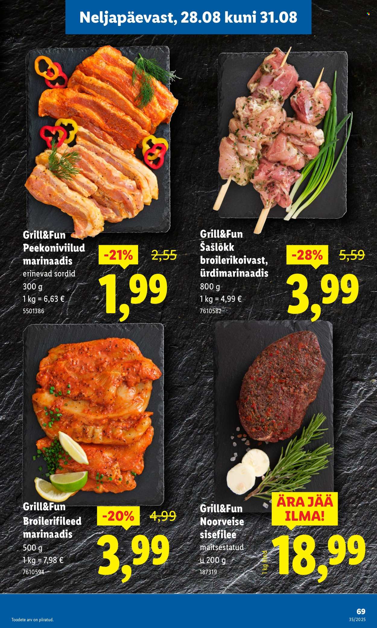 lidl - Lidl kliendileht - Kliendileht (25.08 - 31.08.2025) - page: 69 lidl - Lidl kliendileht - Kliendileht (25.08 - 31.08.2025) - page: 69