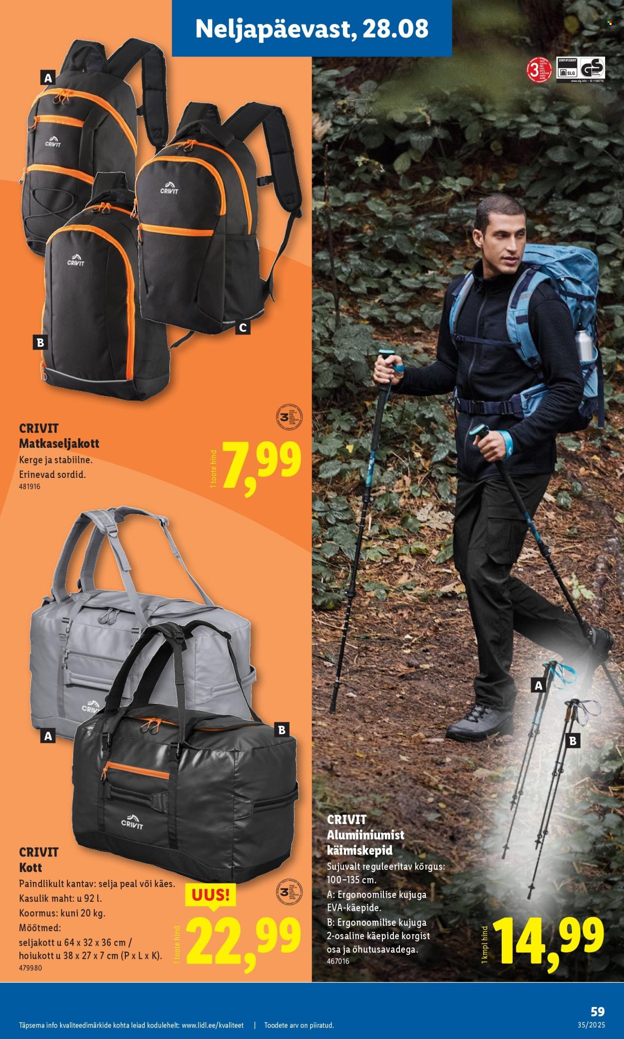 lidl - Lidl kliendileht - Kliendileht (25.08 - 31.08.2025) - page: 59 lidl - Lidl kliendileht - Kliendileht (25.08 - 31.08.2025) - page: 59