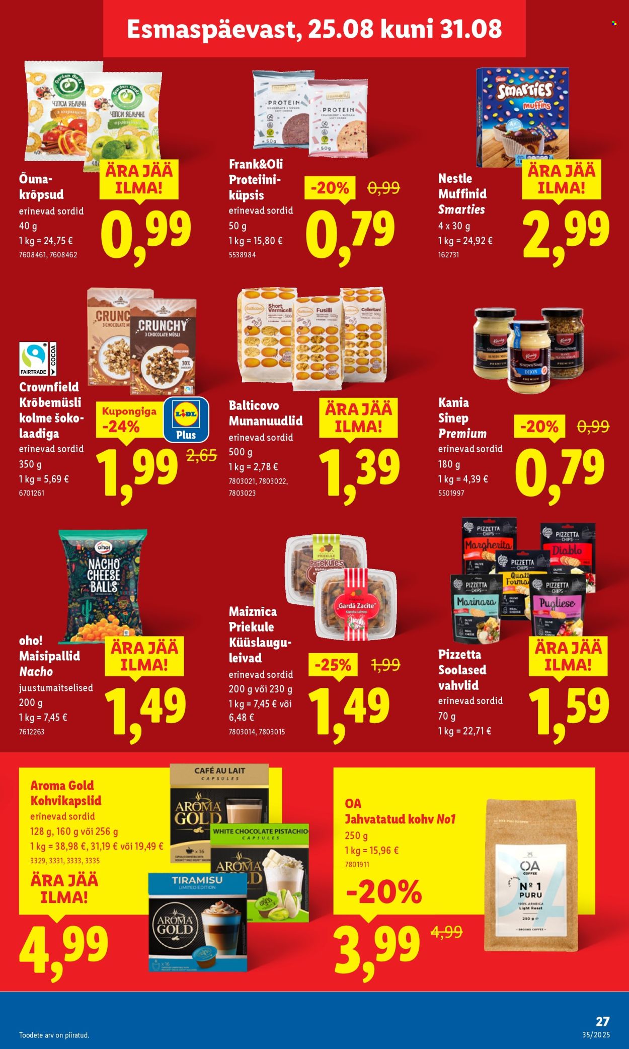 lidl - Lidl kliendileht - Kliendileht (25.08 - 31.08.2025) - page: 27 lidl - Lidl kliendileht - Kliendileht (25.08 - 31.08.2025) - page: 27