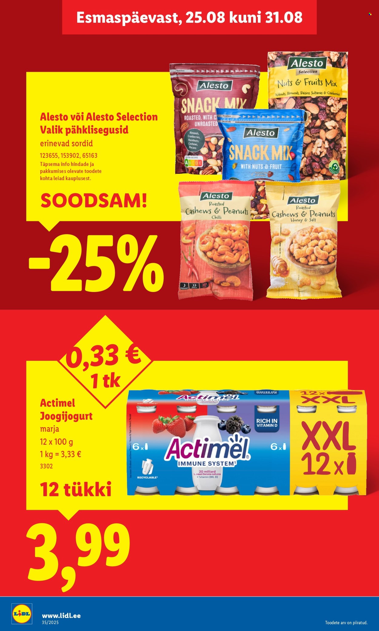 lidl - Lidl kliendileht - Kliendileht (25.08 - 31.08.2025) - page: 18 lidl - Lidl kliendileht - Kliendileht (25.08 - 31.08.2025) - page: 18