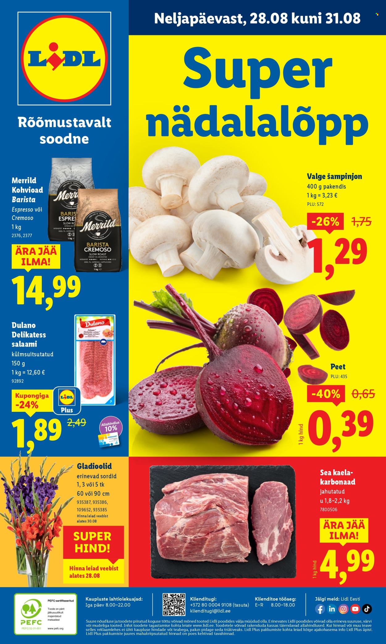 lidl - Lidl kliendileht - Kliendileht (25.08 - 31.08.2025) - page: 72 lidl - Lidl kliendileht - Kliendileht (25.08 - 31.08.2025) - page: 72