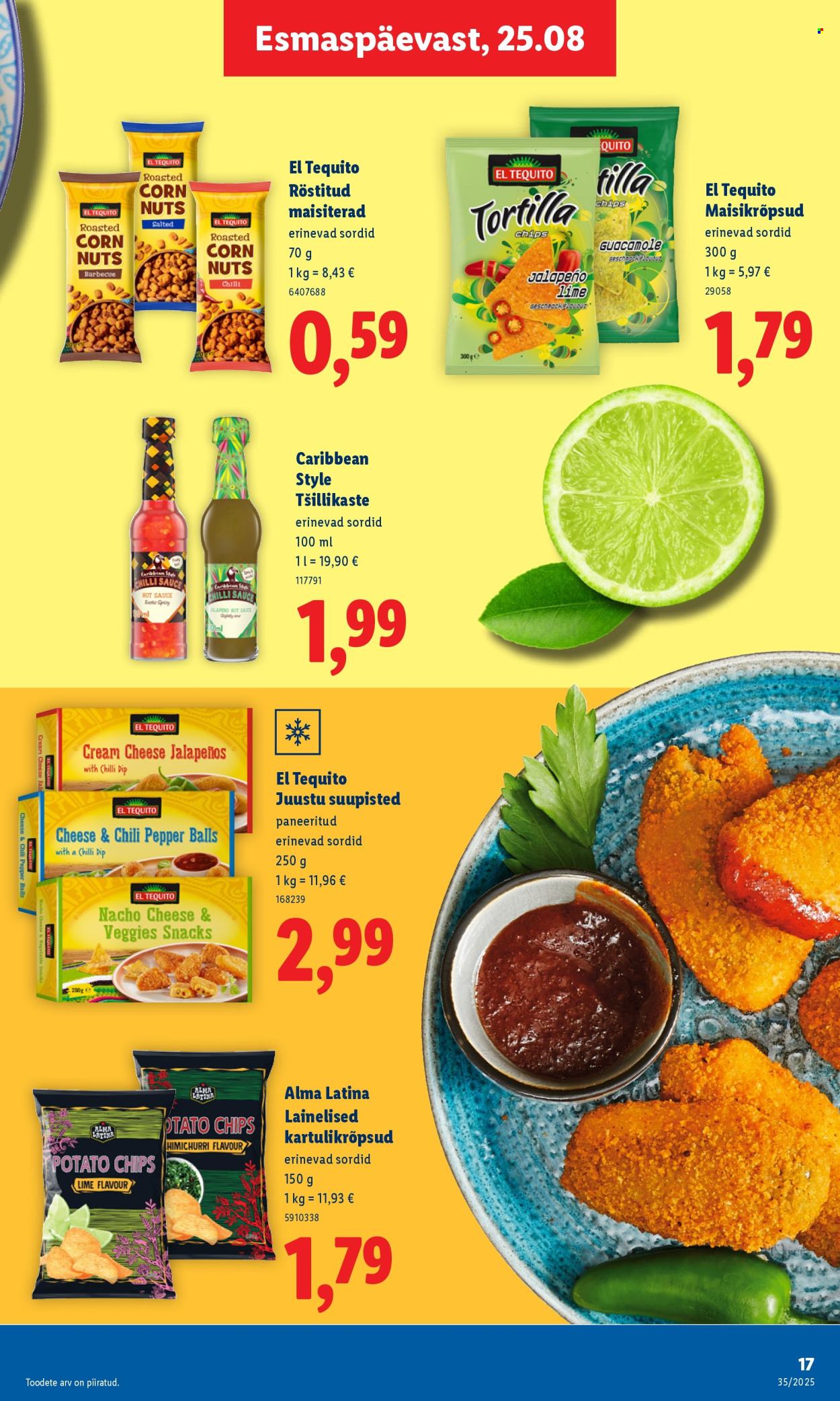 lidl - Lidl kliendileht - Kliendileht (25.08 - 31.08.2025) - page: 17 lidl - Lidl kliendileht - Kliendileht (25.08 - 31.08.2025) - page: 17
