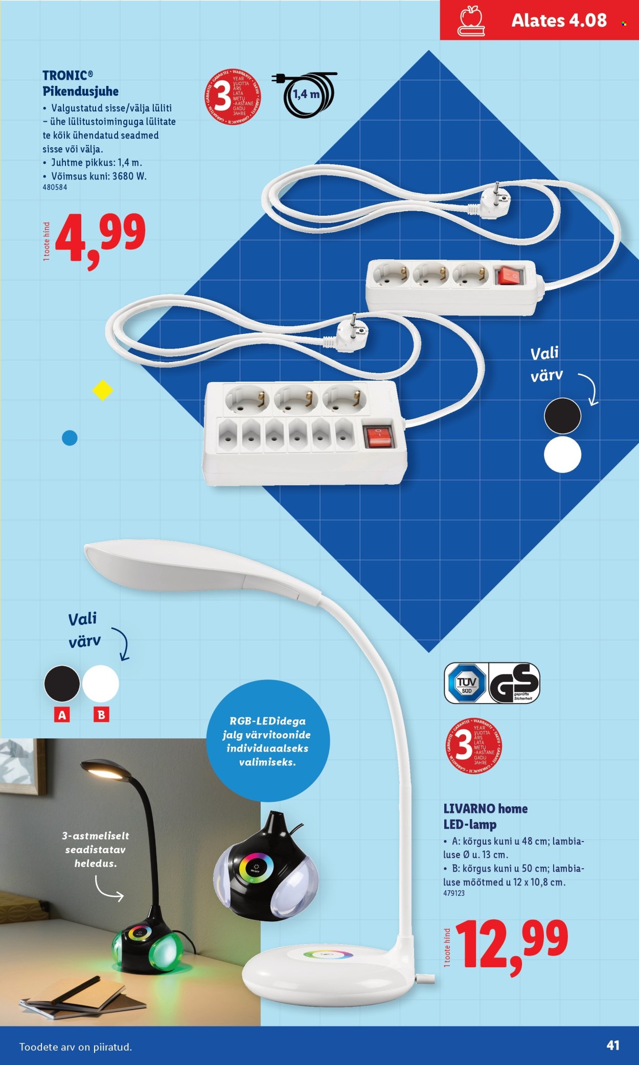 lidl - Lidl kliendileht - Koolitarvete kataloog 2025 - page: 41 lidl - Lidl kliendileht - Koolitarvete kataloog 2025 - page: 41