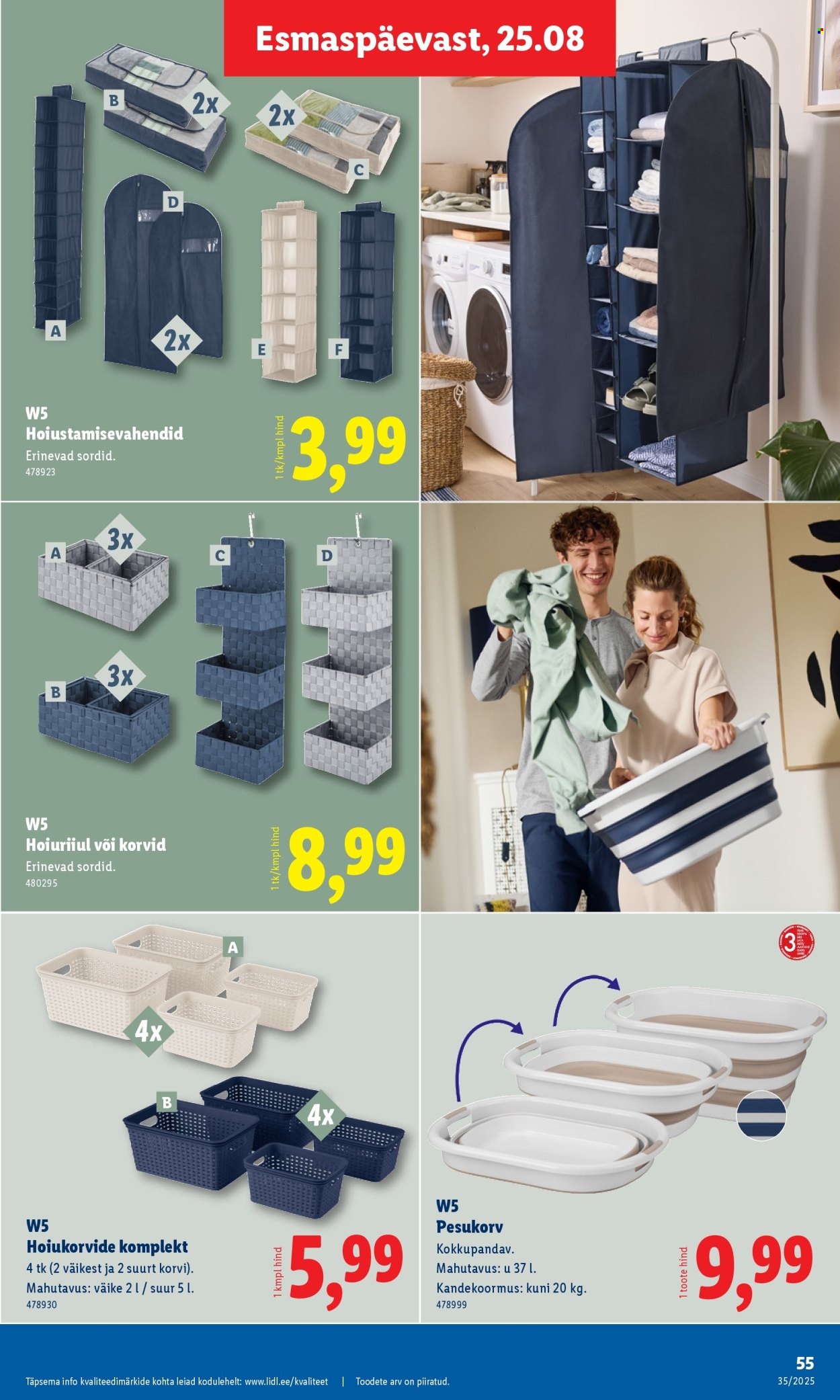 lidl - Lidl kliendileht - Nädalalõpu pakkumised (28.08 - 31.08.2025) - page: 55 lidl - Lidl kliendileht - Nädalalõpu pakkumised (28.08 - 31.08.2025) - page: 55