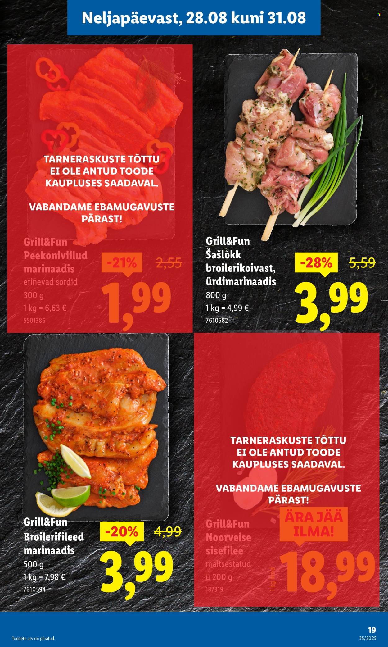 lidl - Lidl kliendileht - Nädalalõpu pakkumised (28.08 - 31.08.2025) - page: 19 lidl - Lidl kliendileht - Nädalalõpu pakkumised (28.08 - 31.08.2025) - page: 19
