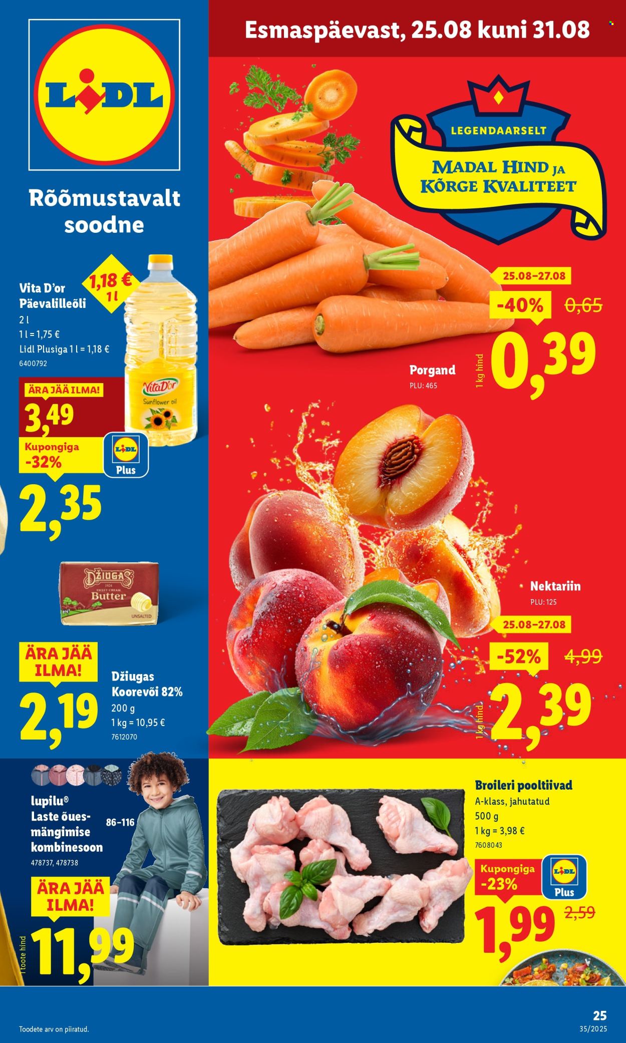 lidl - Lidl kliendileht - Nädalalõpu pakkumised (28.08 - 31.08.2025) - page: 25 lidl - Lidl kliendileht - Nädalalõpu pakkumised (28.08 - 31.08.2025) - page: 25