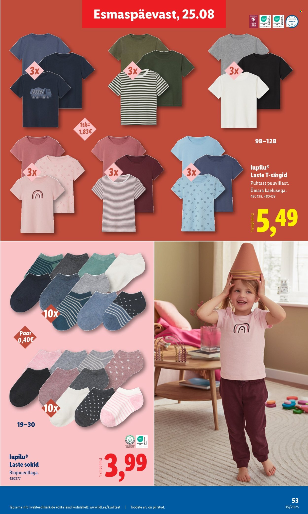 lidl - Lidl kliendileht - Nädalalõpu pakkumised (28.08 - 31.08.2025) - page: 53 lidl - Lidl kliendileht - Nädalalõpu pakkumised (28.08 - 31.08.2025) - page: 53