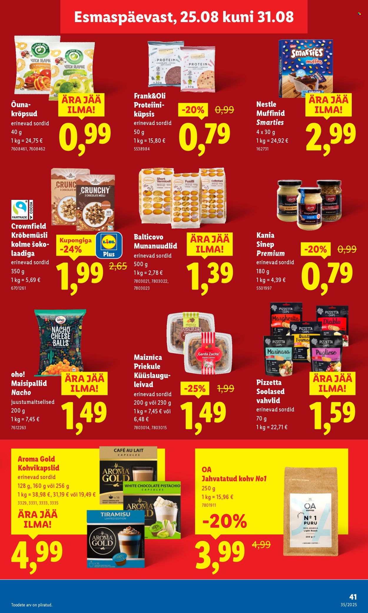 lidl - Lidl kliendileht - Nädalalõpu pakkumised (28.08 - 31.08.2025) - page: 41 lidl - Lidl kliendileht - Nädalalõpu pakkumised (28.08 - 31.08.2025) - page: 41