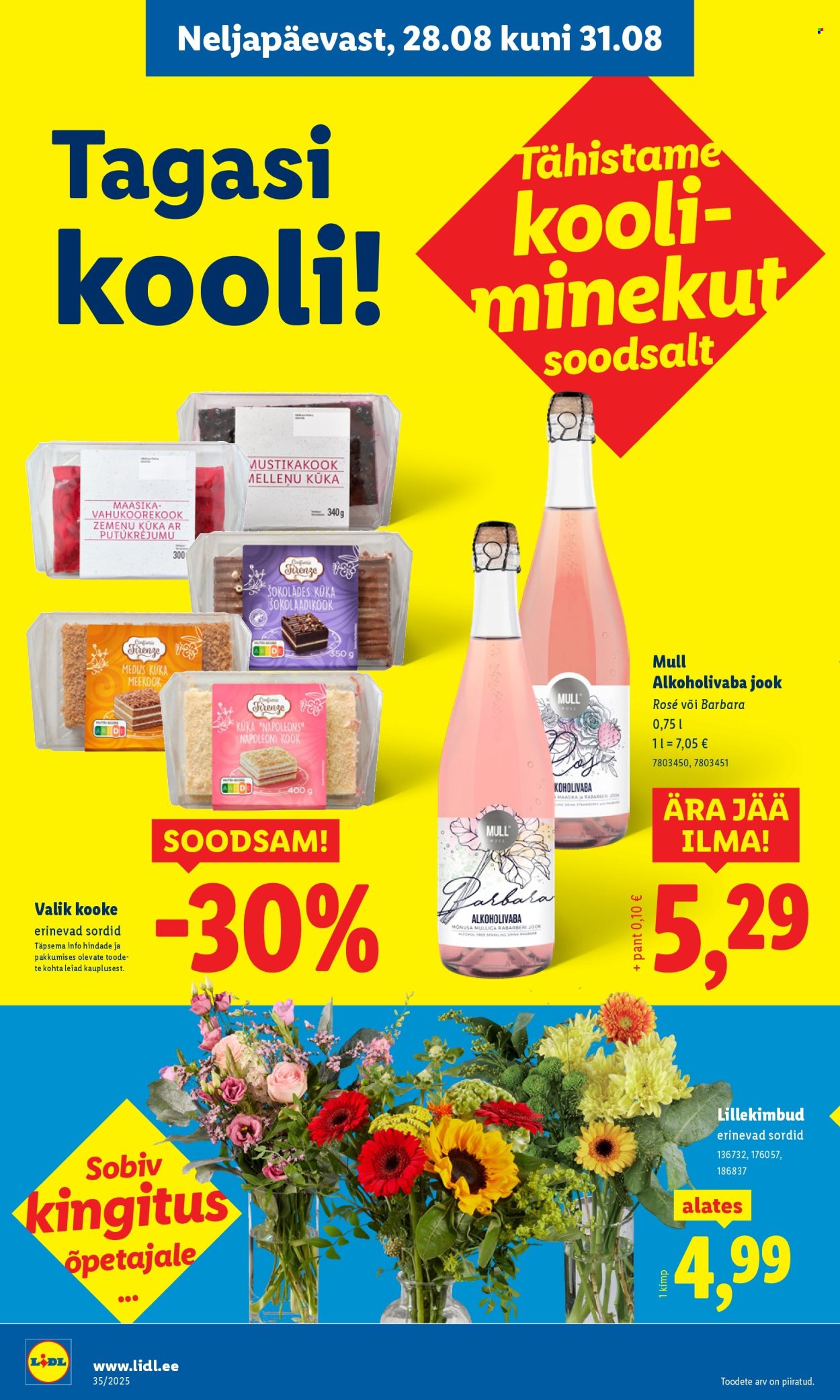 lidl - Lidl kliendileht - Nädalalõpu pakkumised (28.08 - 31.08.2025) - page: 2 lidl - Lidl kliendileht - Nädalalõpu pakkumised (28.08 - 31.08.2025) - page: 2