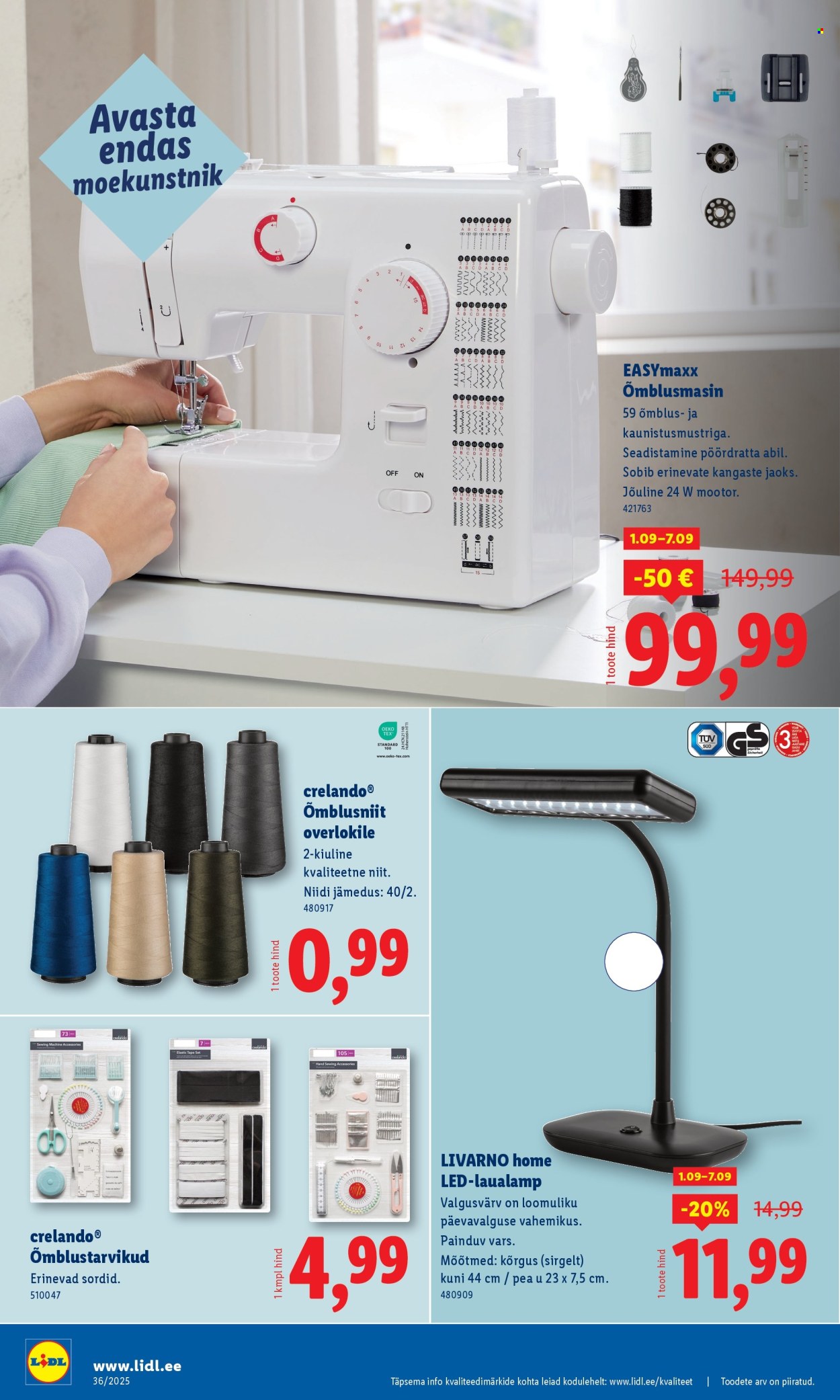 lidl - Lidl kliendileht - Kliendileht (1.09 - 7.09.2025) - page: 40