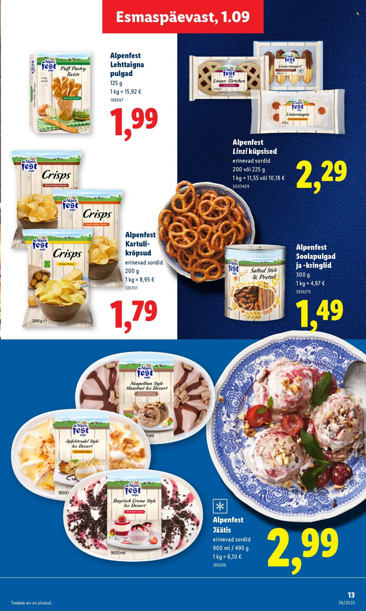 lidl - Lidl kliendileht - Kliendileht (1.09 - 7.09.2025) - page: 13